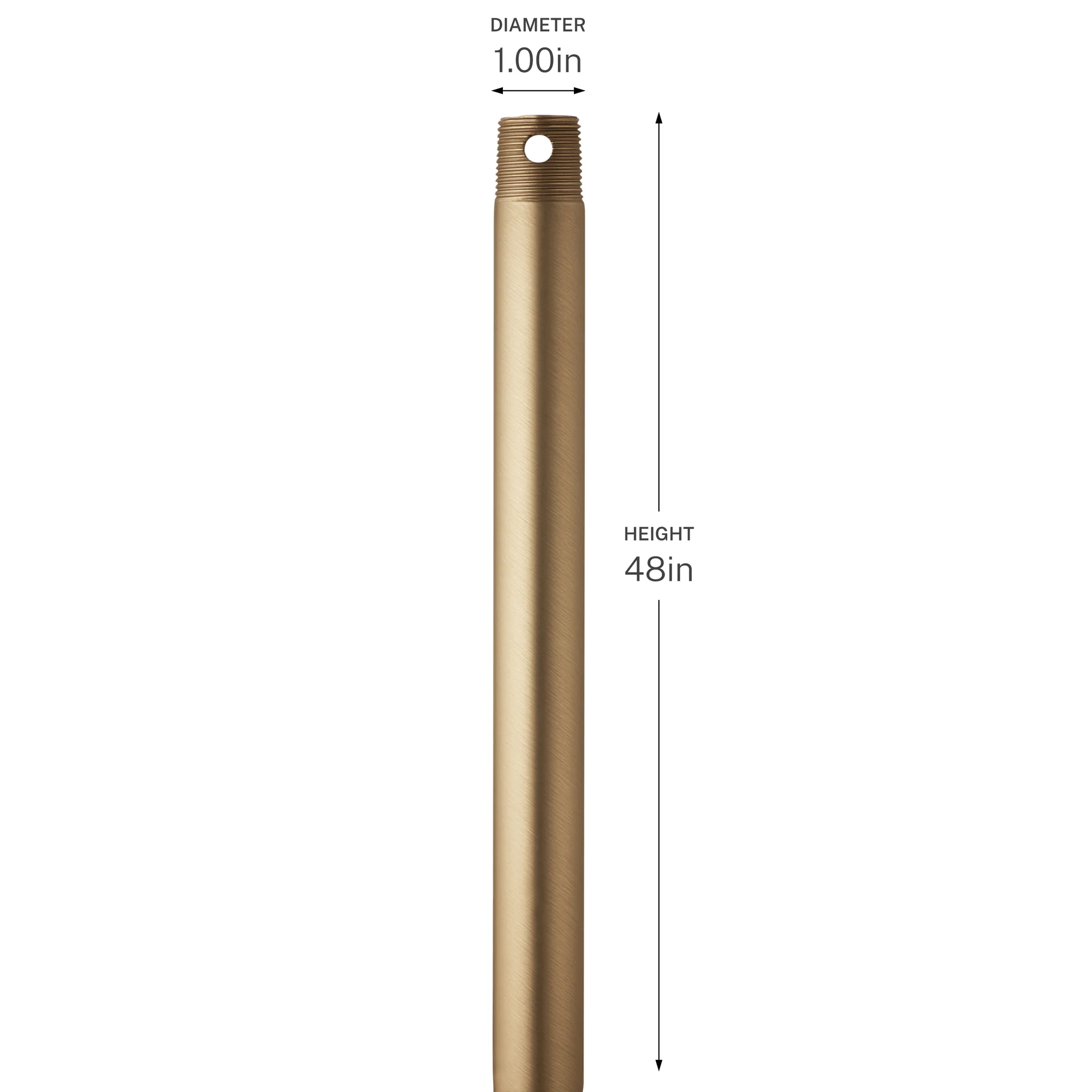 48 inch Ceiling Fan Downrod - Image 6