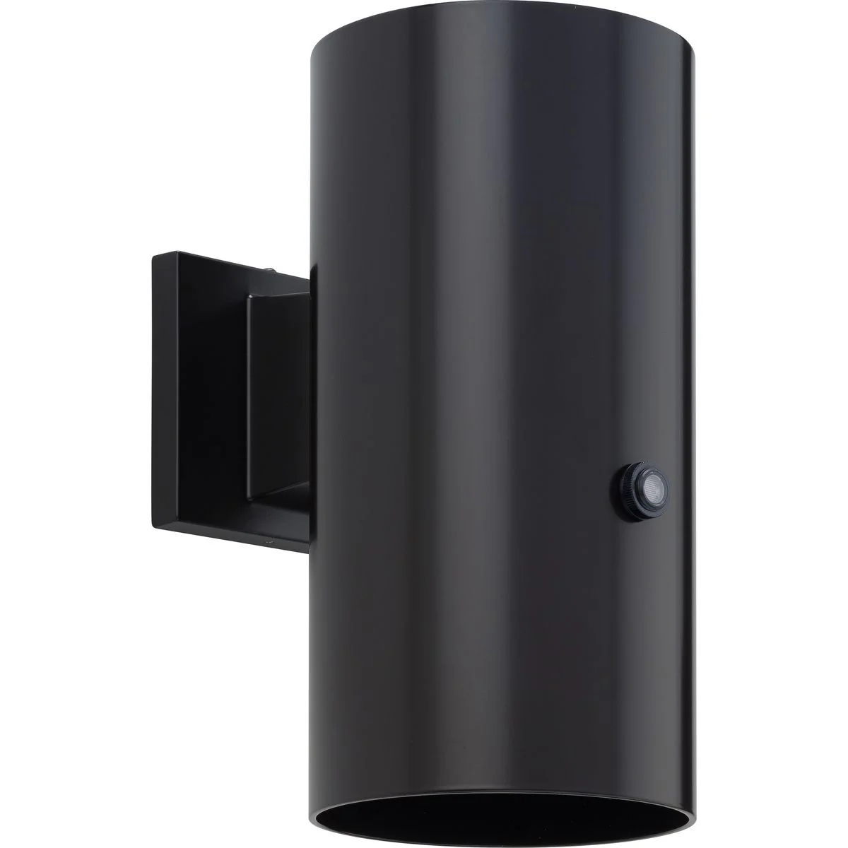 6" LED Outdoor Aluminum Wall Mount Cylinder with Photocell