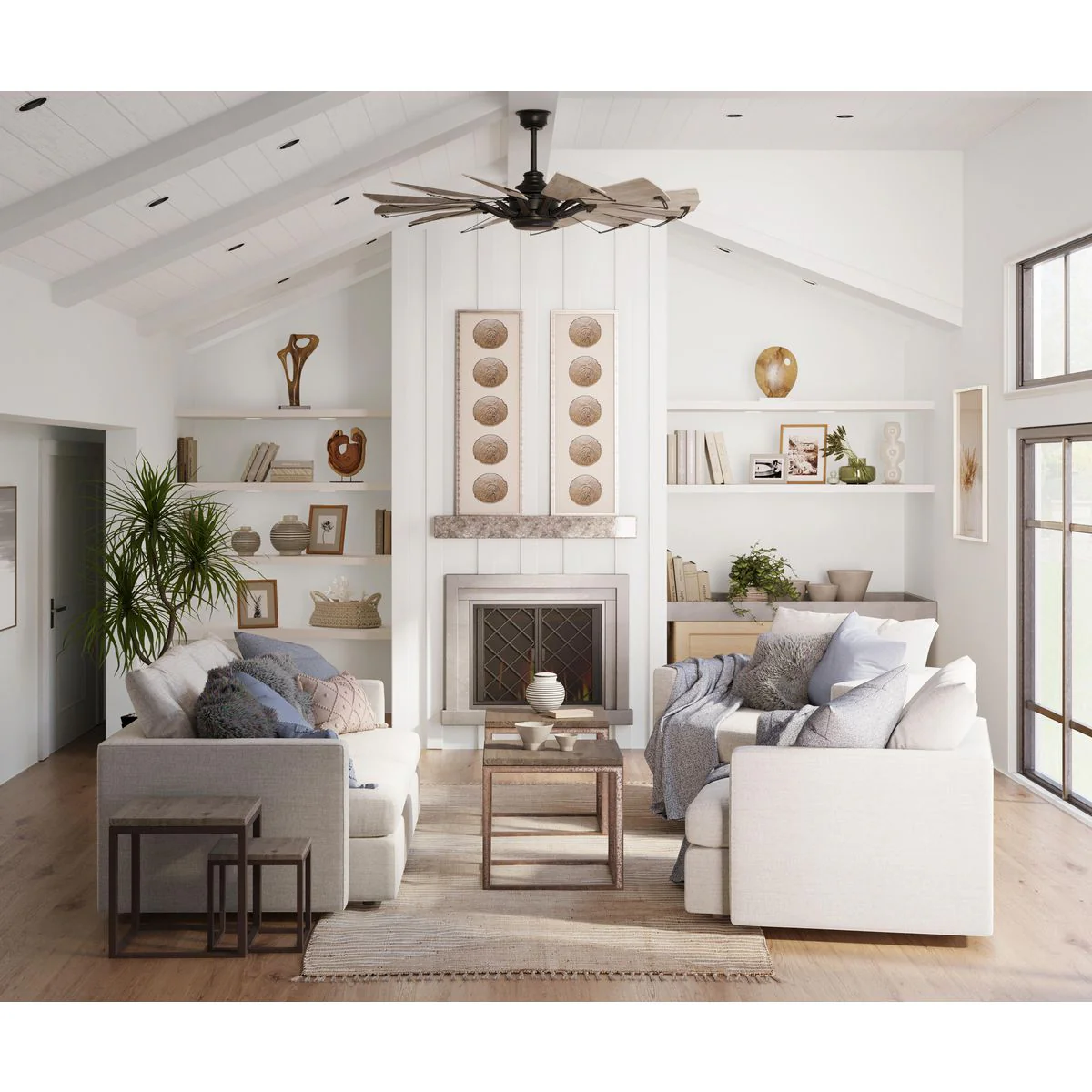 6" Recessed Sloped Ceiling Step Baffle Trim for 6" Housing (P605A Series) - Image 6