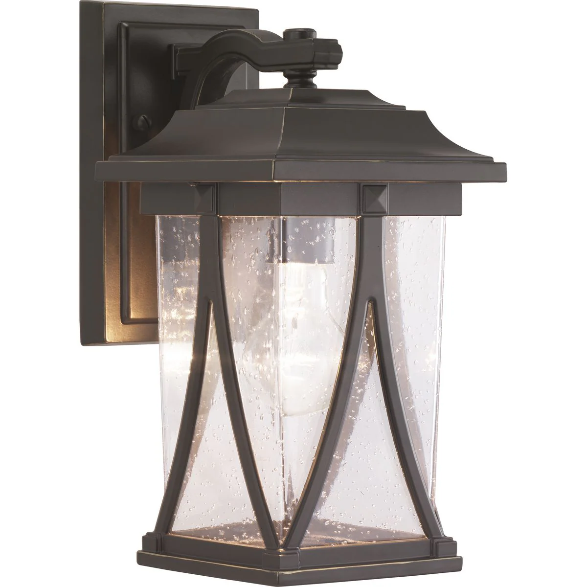 Abbott Collection One-Light Small Wall Lantern - Image 2