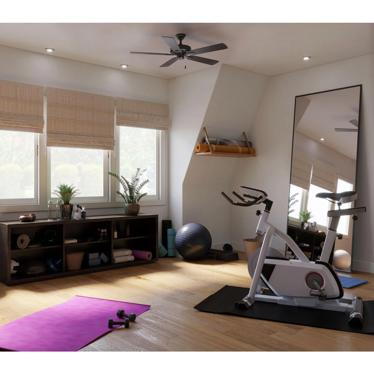 AirPro 52 in. 5-Blade AC Motor Ceiling Fan P250080 - Image 11