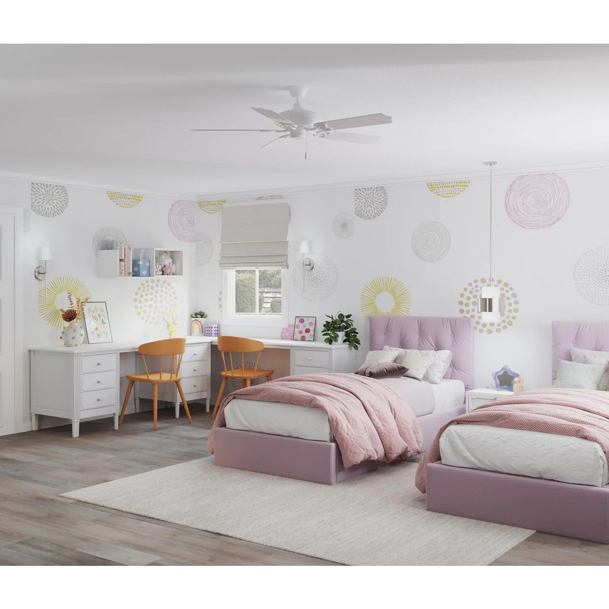 AirPro Collection Performance 52" Five-Blade Ceiling Fan - Image 5