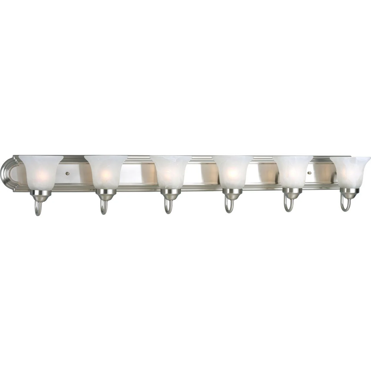 Alabaster Glass Six-Light Bath & Vanity