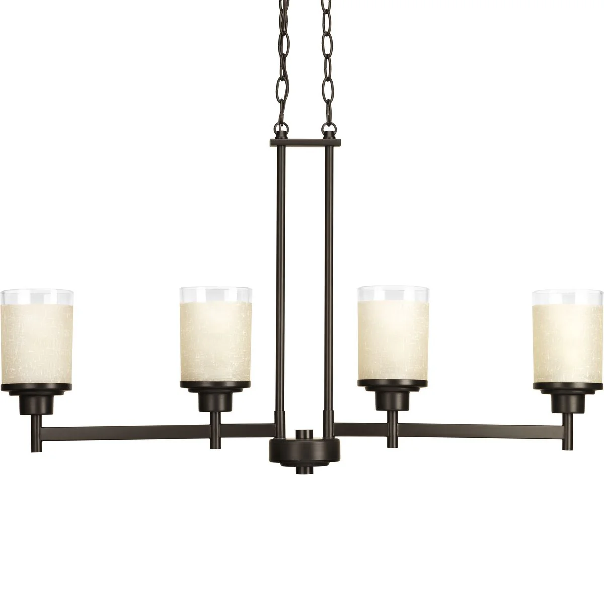 Alexa Collection Four-Light Linear Chandelier - Image 2