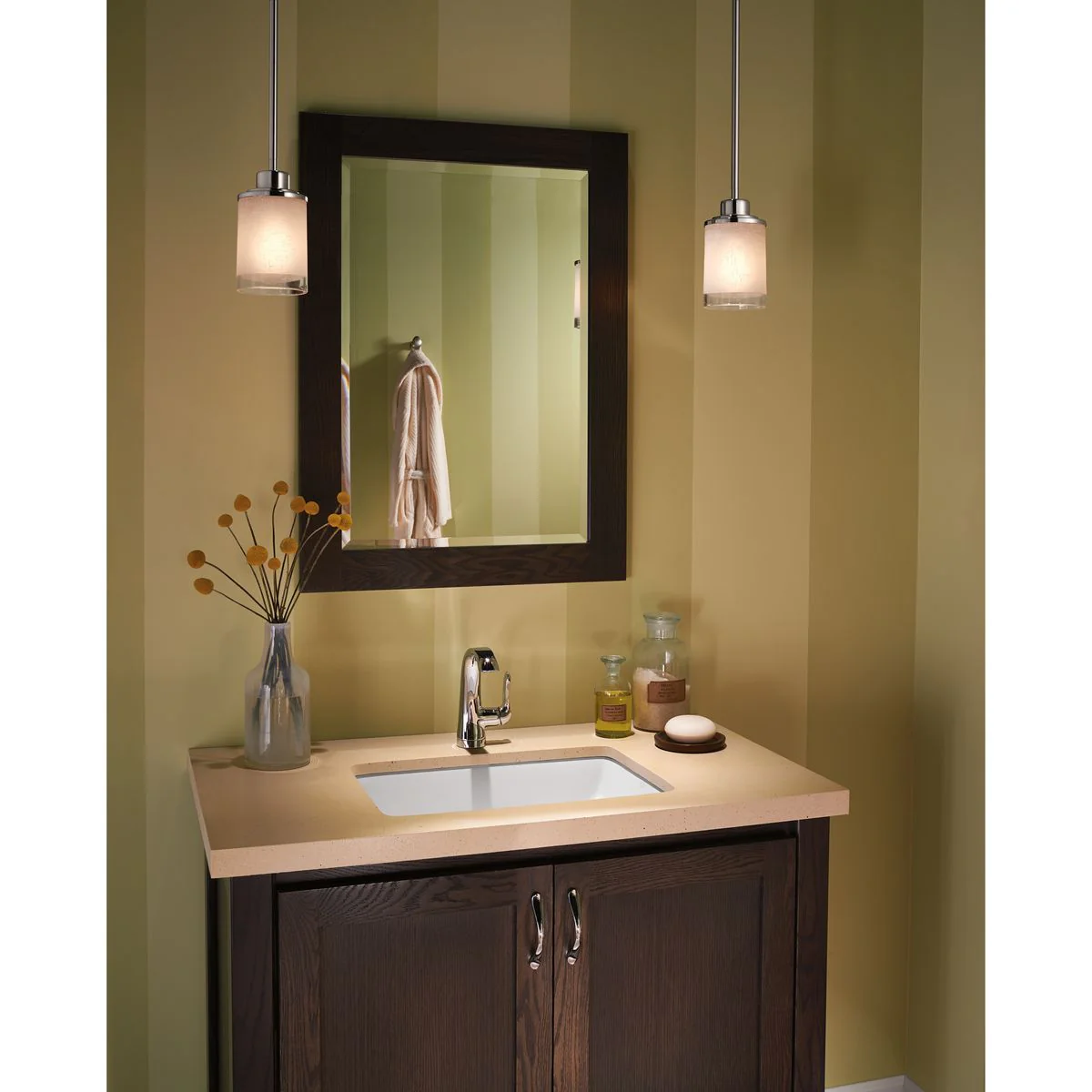 Alexa Collection One-Light Mini-Pendant Light - Image 3