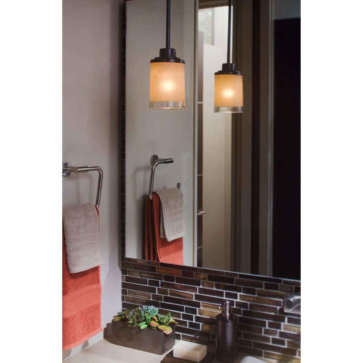 Alexa Collection One-Light Mini-Pendant Light - Image 4