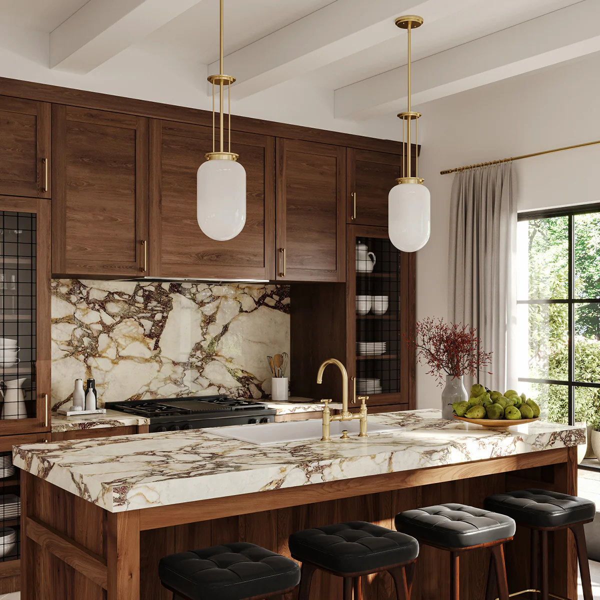 Alisse Collection One-Light Pendant Light - Image 3