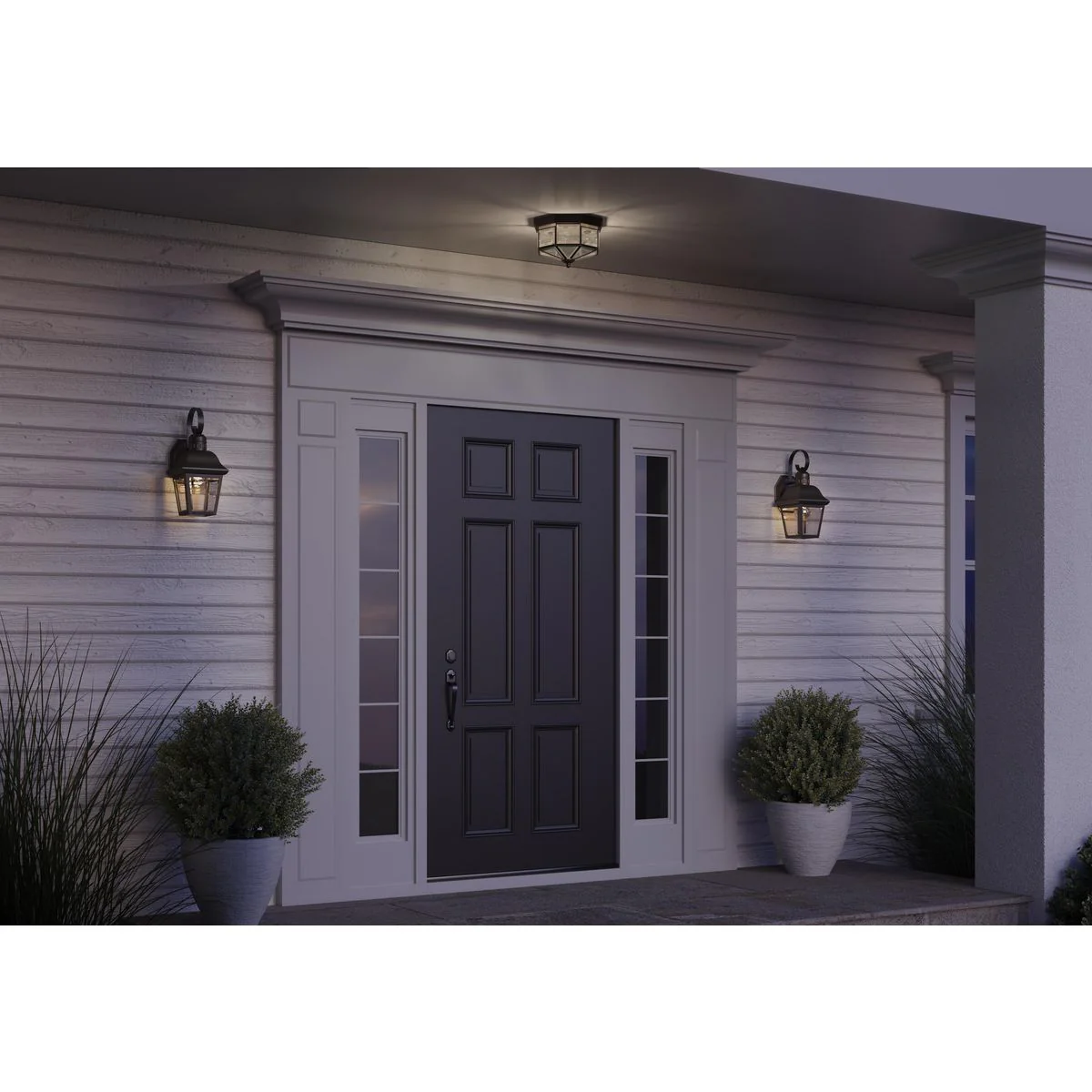 Andover Collection One-Light Small Wall Lantern - Image 2