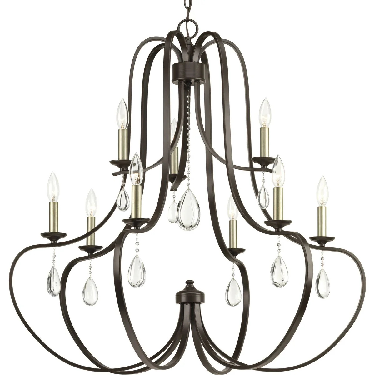 Anjoux Collection Nine-Light Chandelier - Image 2