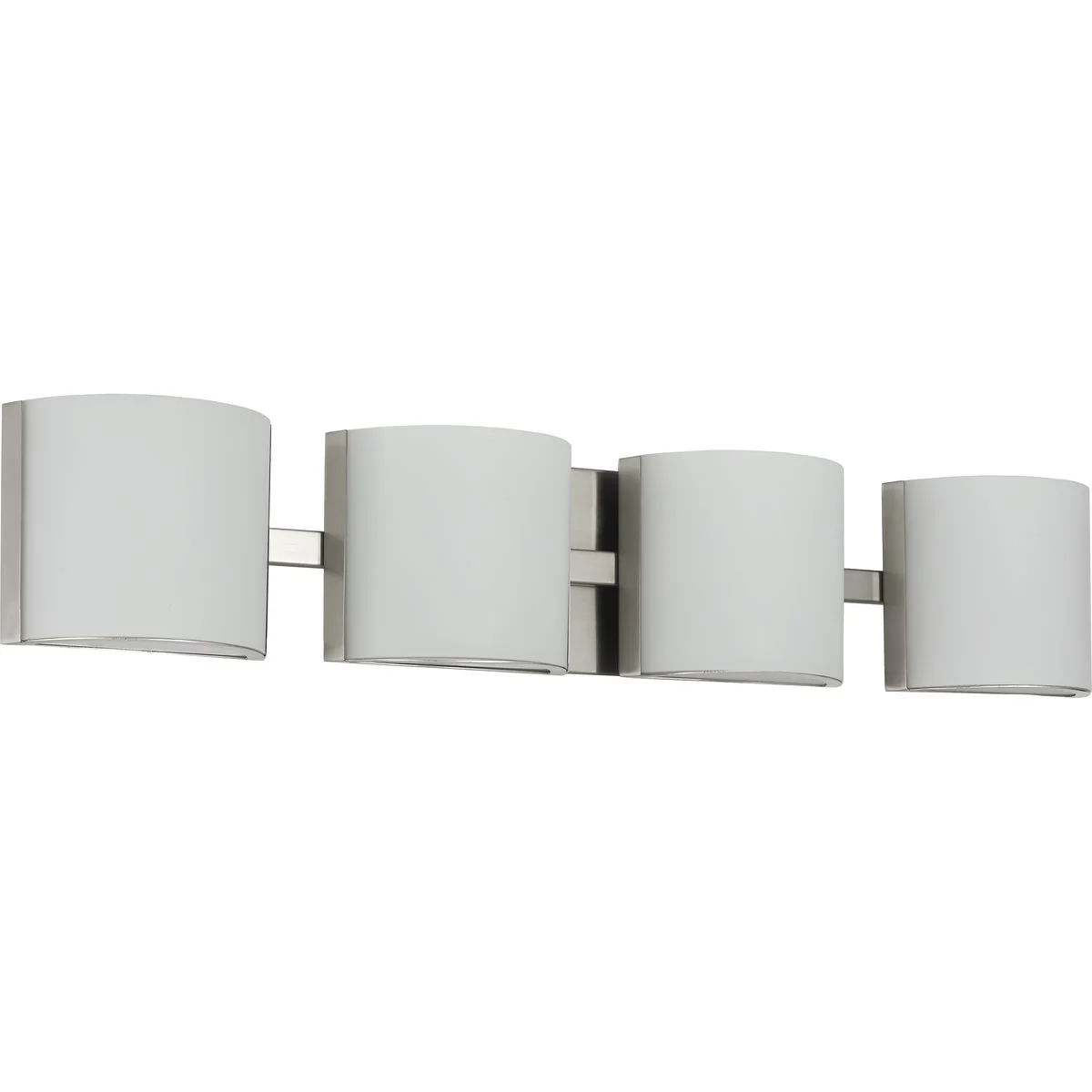 Arch LED Collection Four-Light Etched Glass Bath Vanity Light