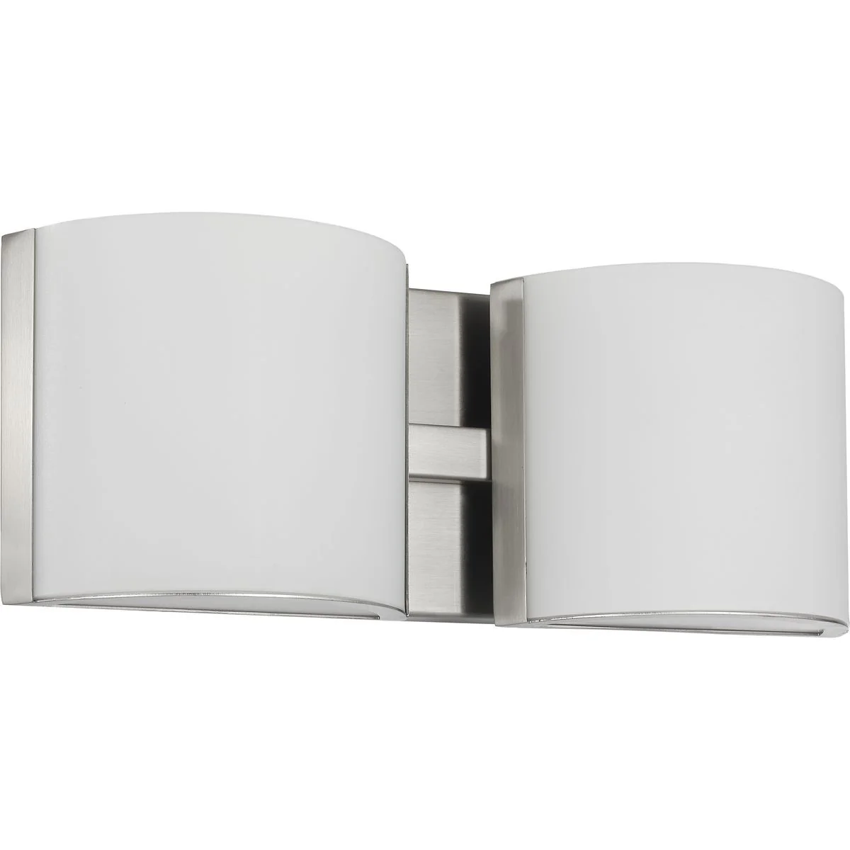 Arch LED Collection Two-Light Etched Glass Bath Vanity Light