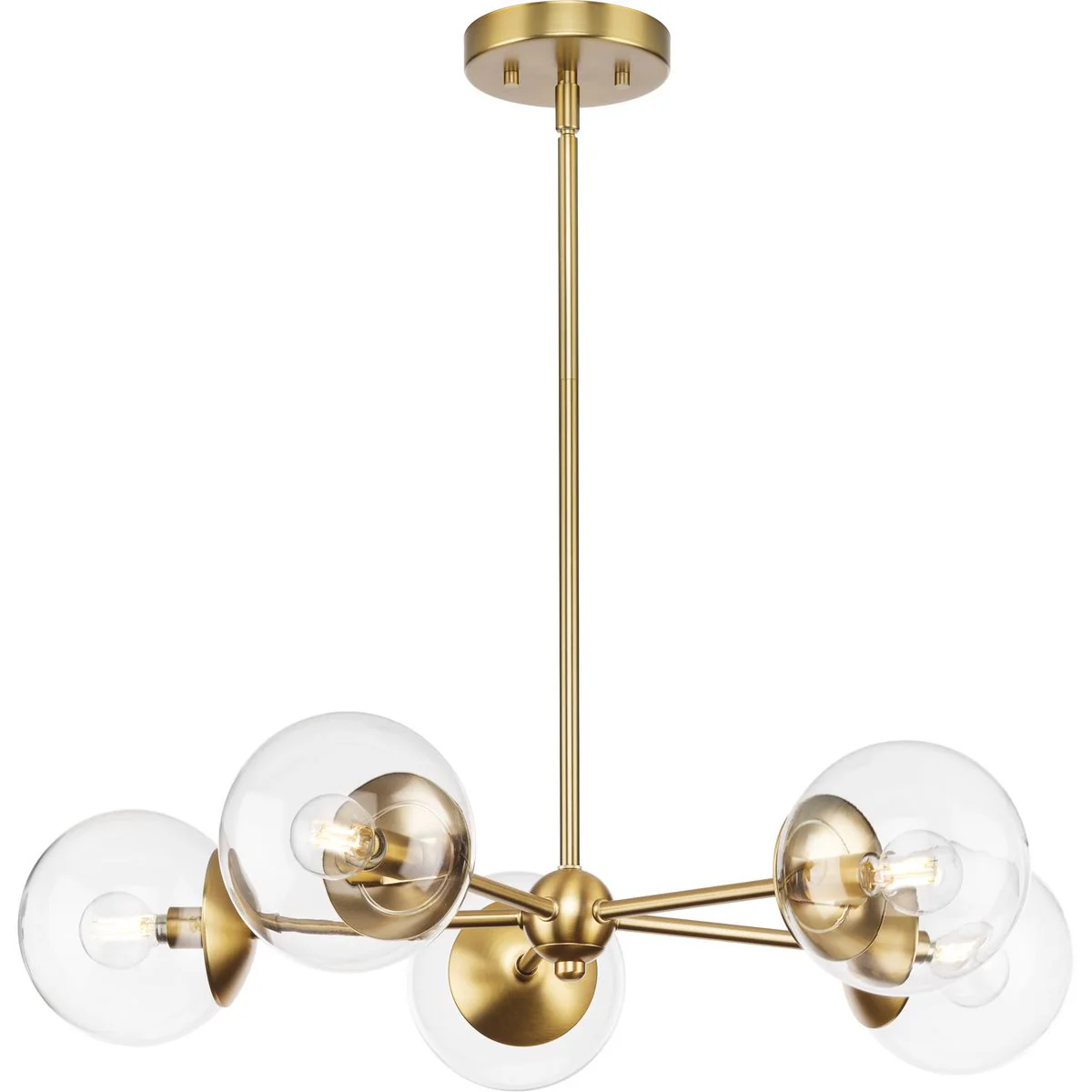 Atwell Collection Five-Light Chandelier - Image 4