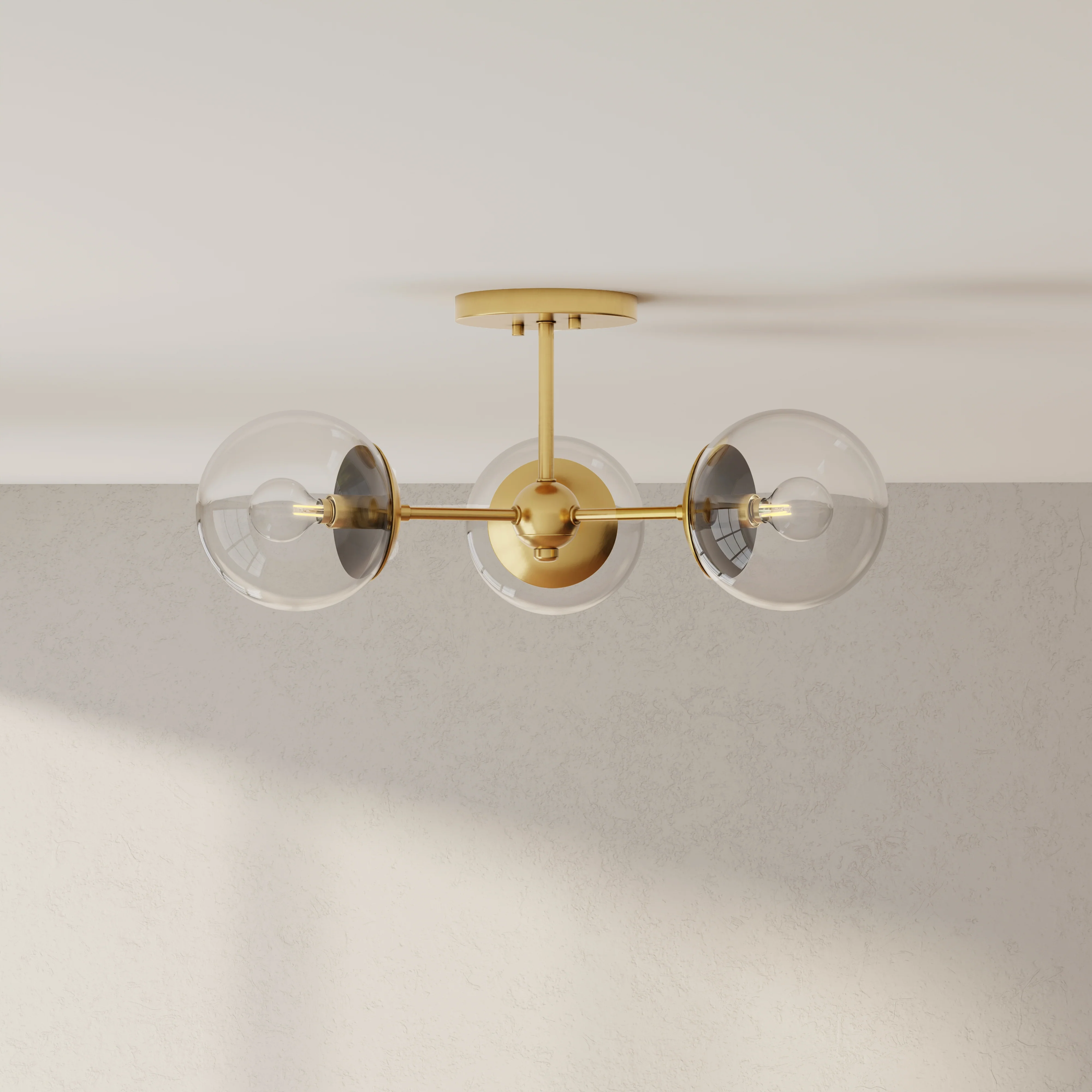 Atwell Collection Three-Light Semi-Flush Mount - Image 2