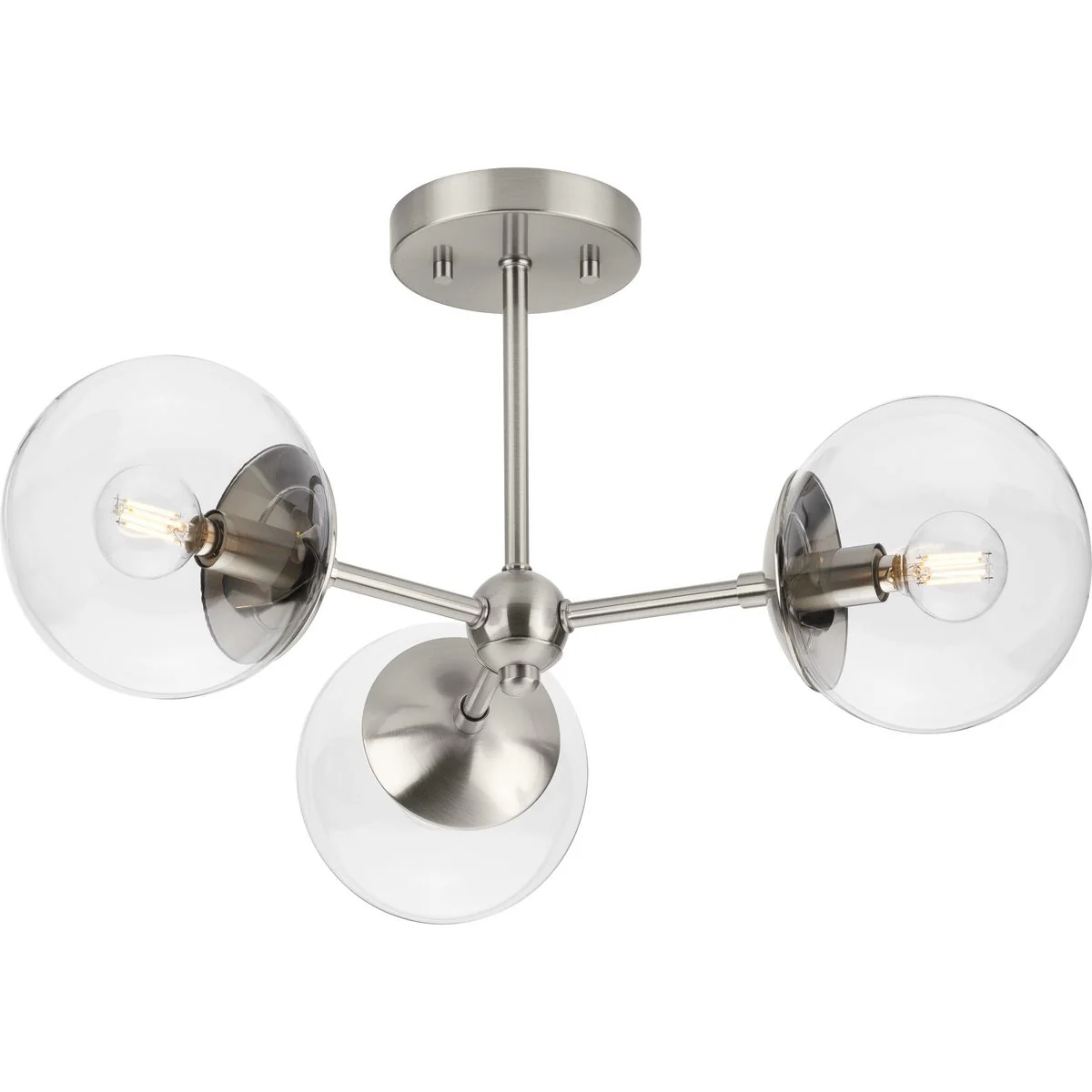 Atwell Collection Three-Light Semi-Flush Mount - Image 5