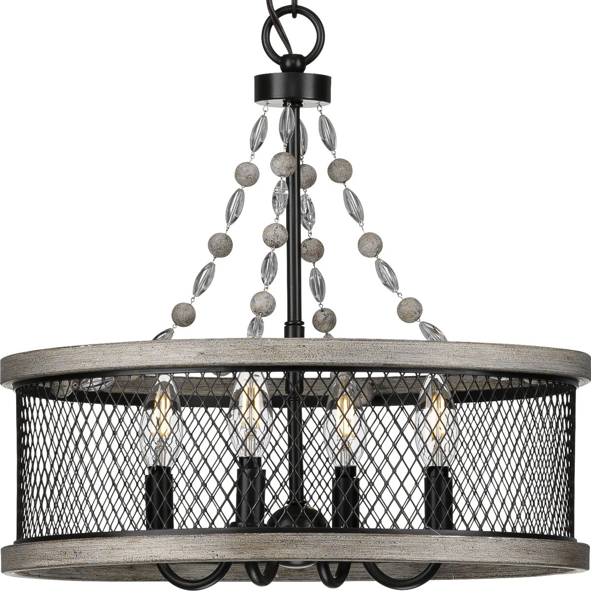 Austelle Collection Four-Light Chandelier Light - Image 2