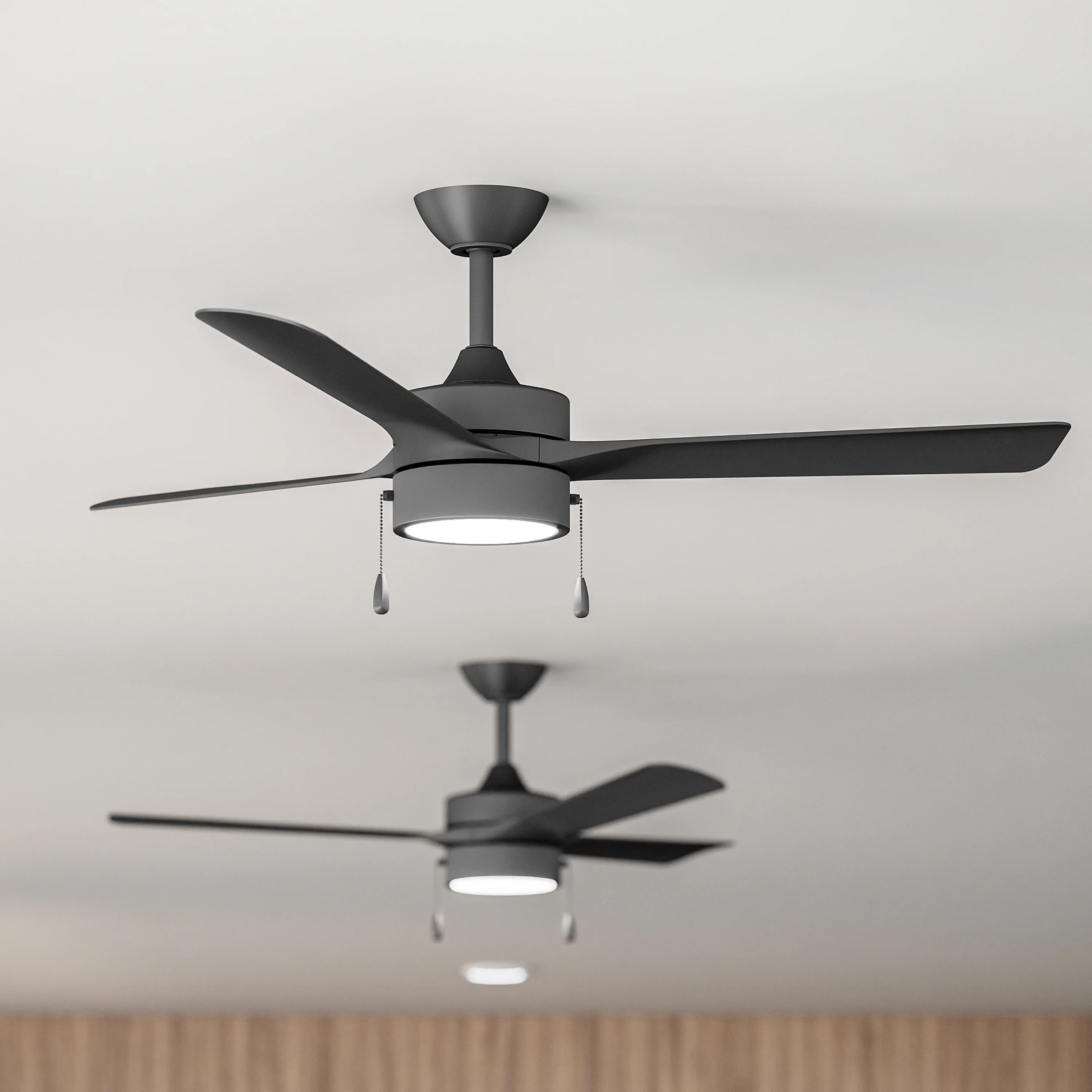 Axion I 52 in. 3-Blade Modern LED Ceiling Fan - Image 17