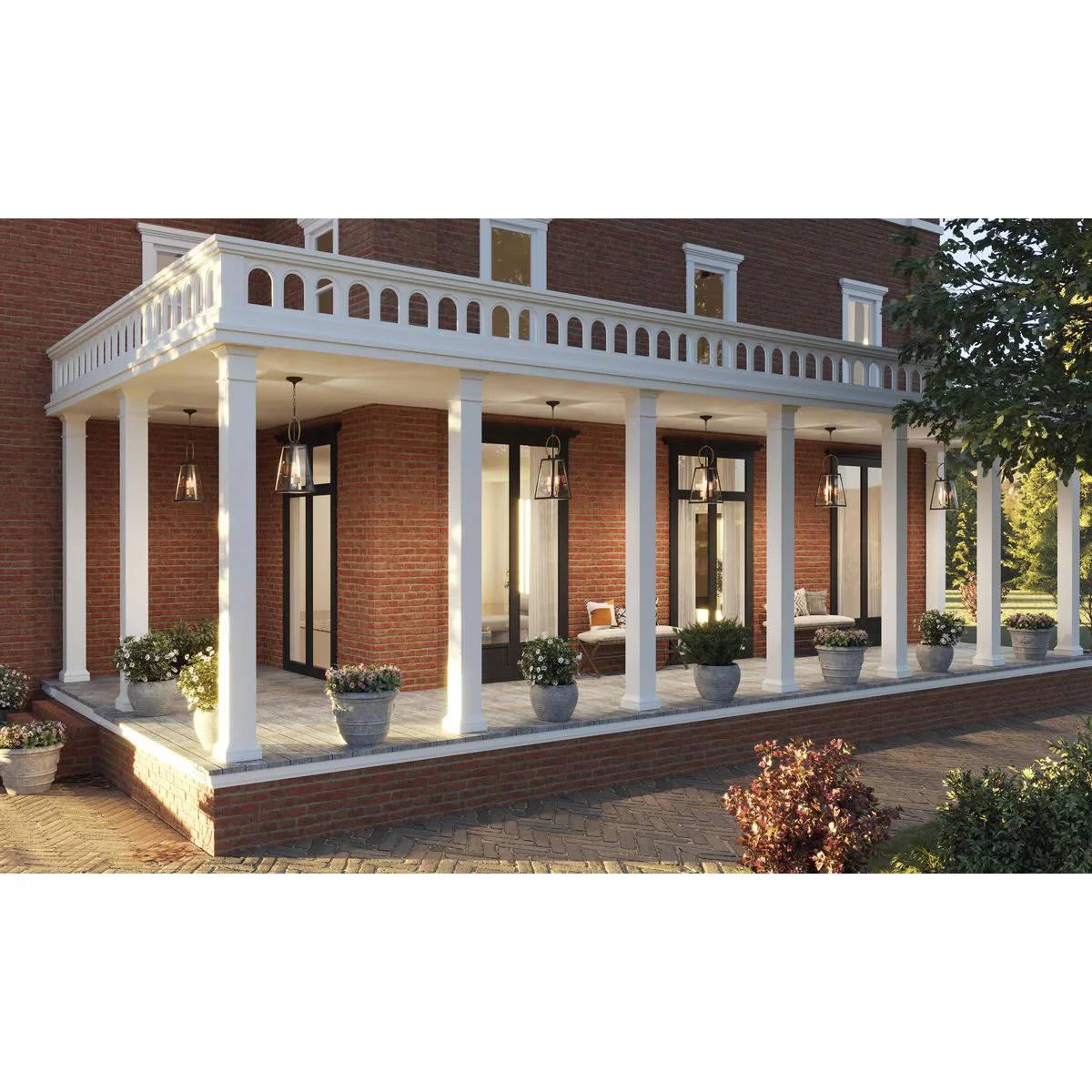 Barnett Collection Outdoor Hanging Lantern - Image 4