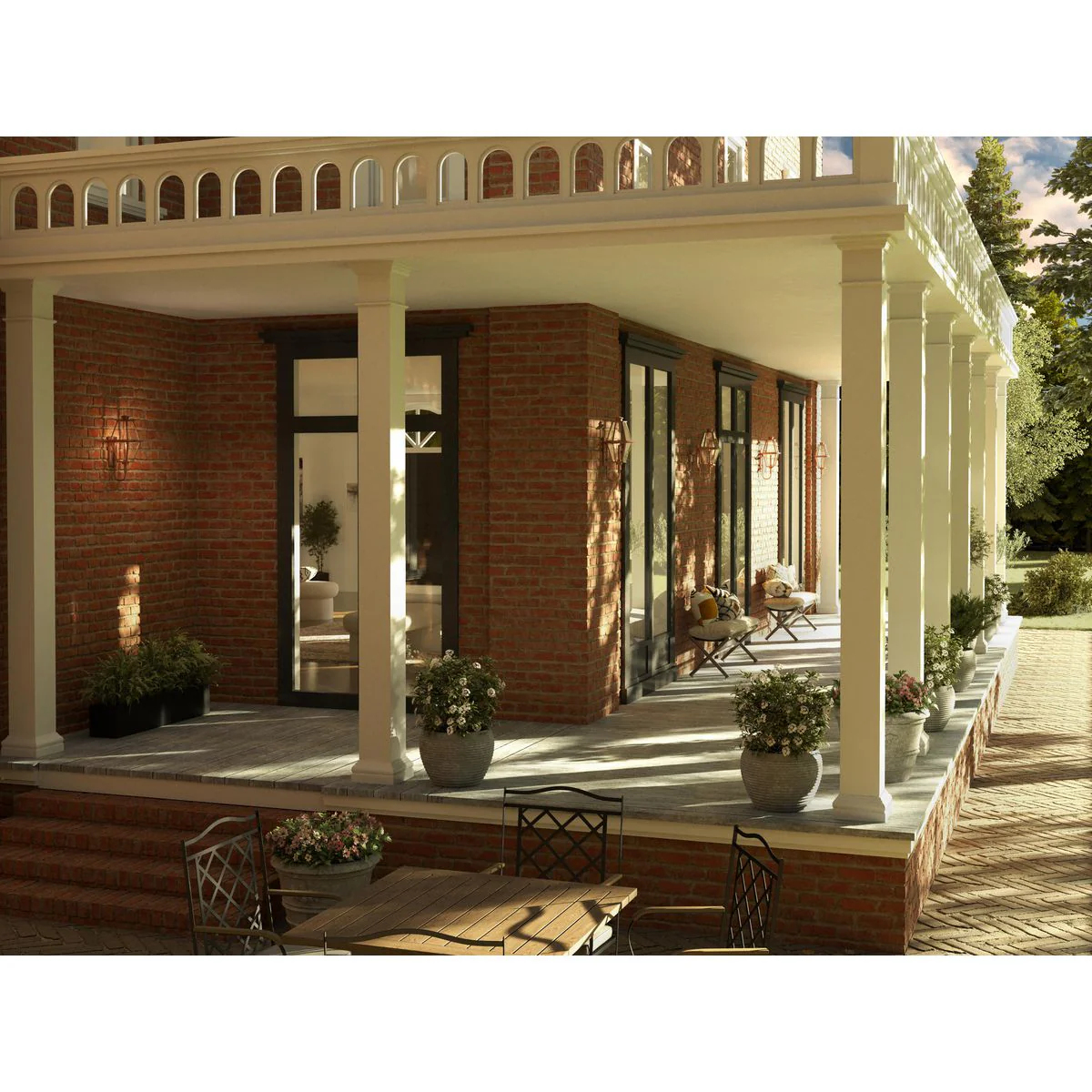 Bradshaw Collection One-Light Clear Glass Medium Outdoor Wall Lantern - Image 4
