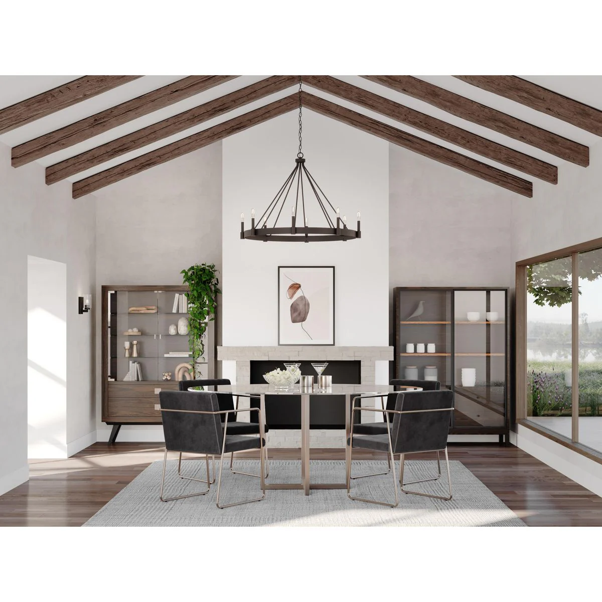 Breckenridge Collection Eight-Light Chandelier - Image 5