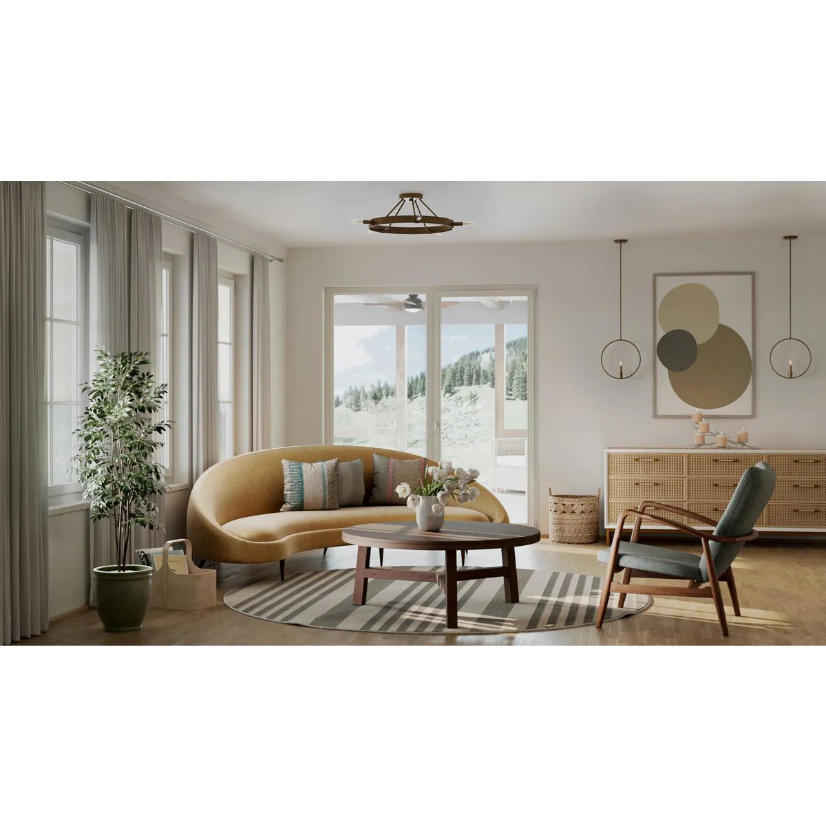 Breckenridge Collection One-Light Pendant - Image 4