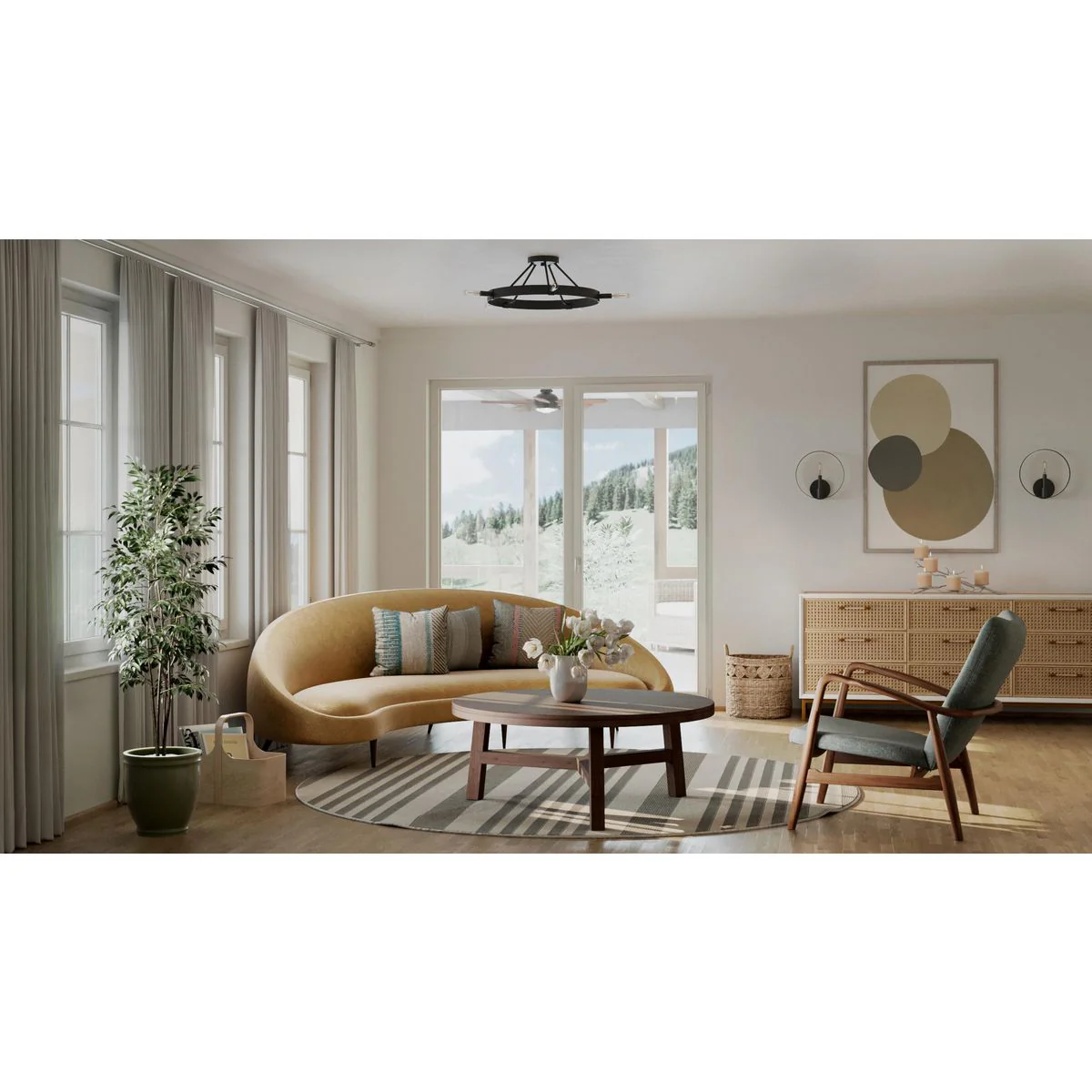 Breckenridge Collection One-Light Wall Bracket - Image 4