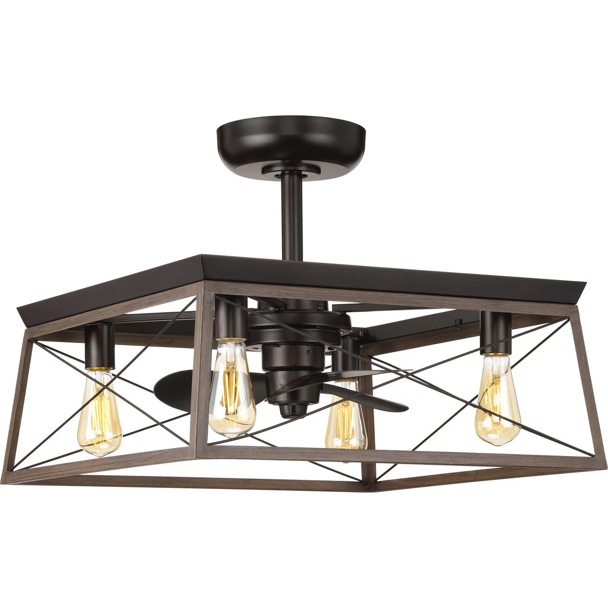 Briarwood Collection 22-Inch 3-Blade AC Motor Ceiling Fan - Image 2