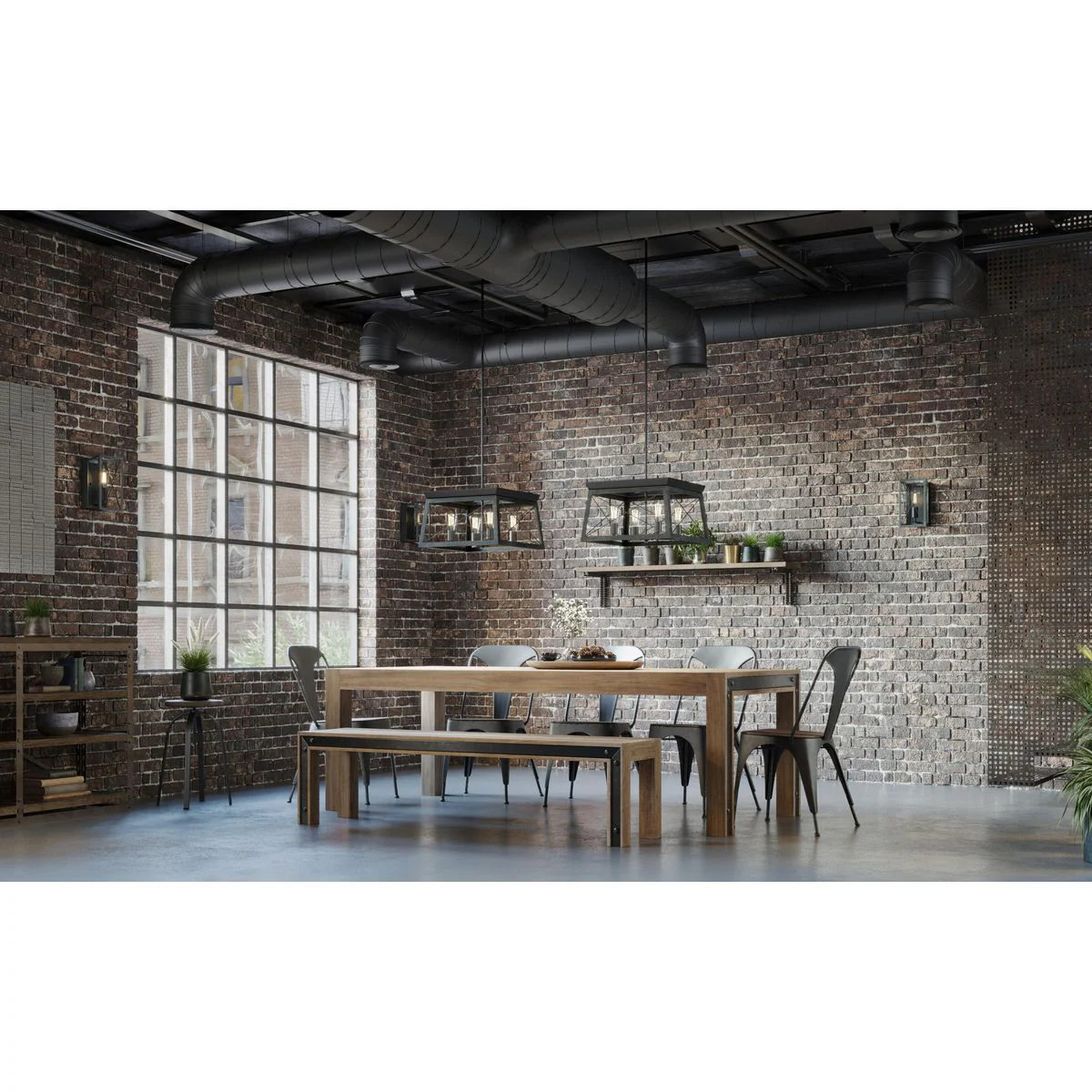 Briarwood Collection Four-Light Chandelier Light - Image 6