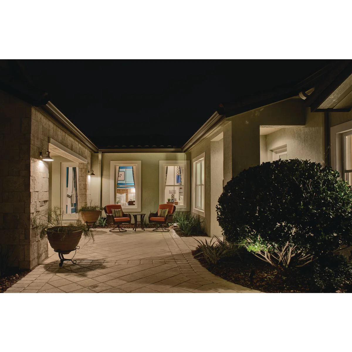 Brookside Collection One-Light Medium Wall Lantern - Image 4