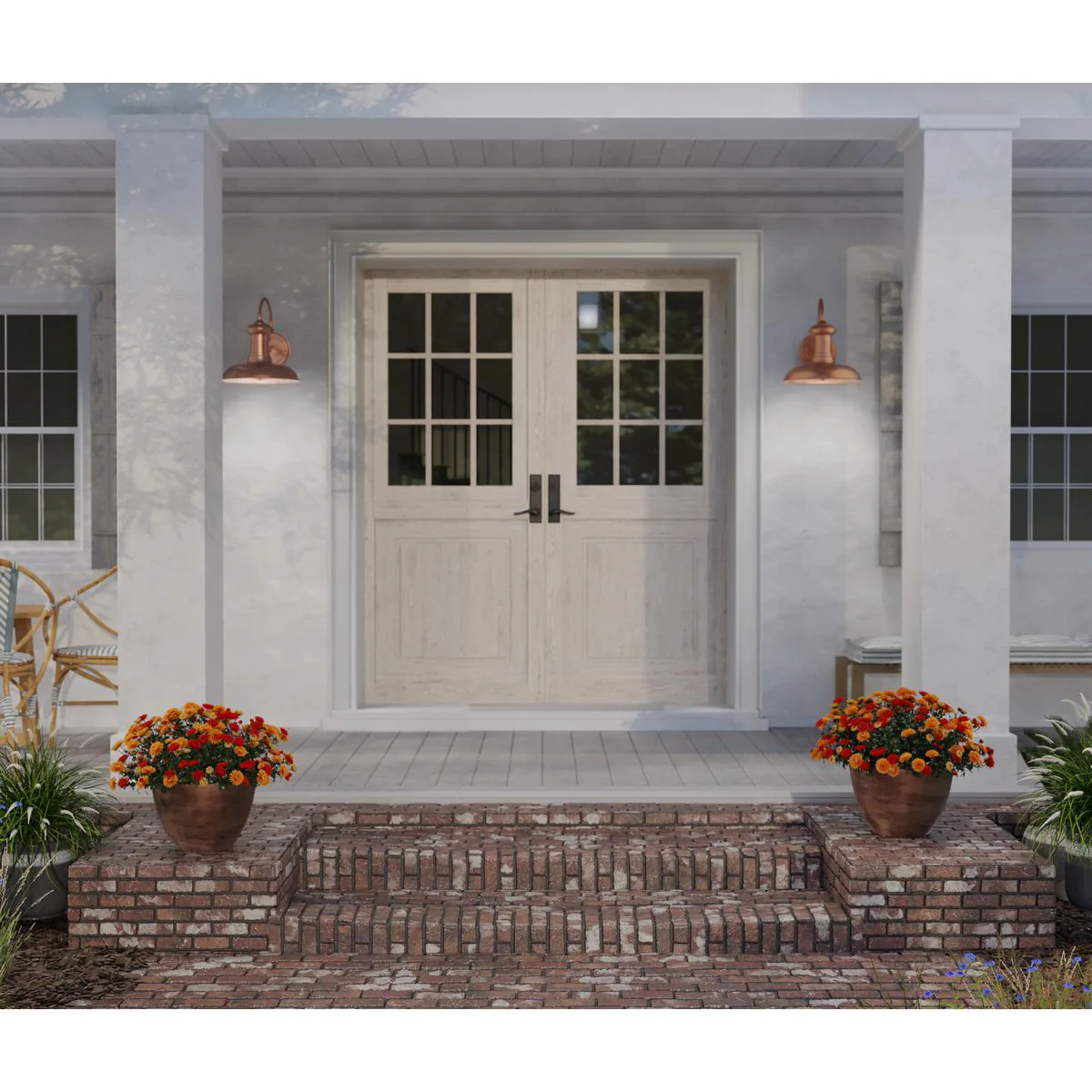 Brookside Collection One-Light Medium Wall Lantern - Image 6