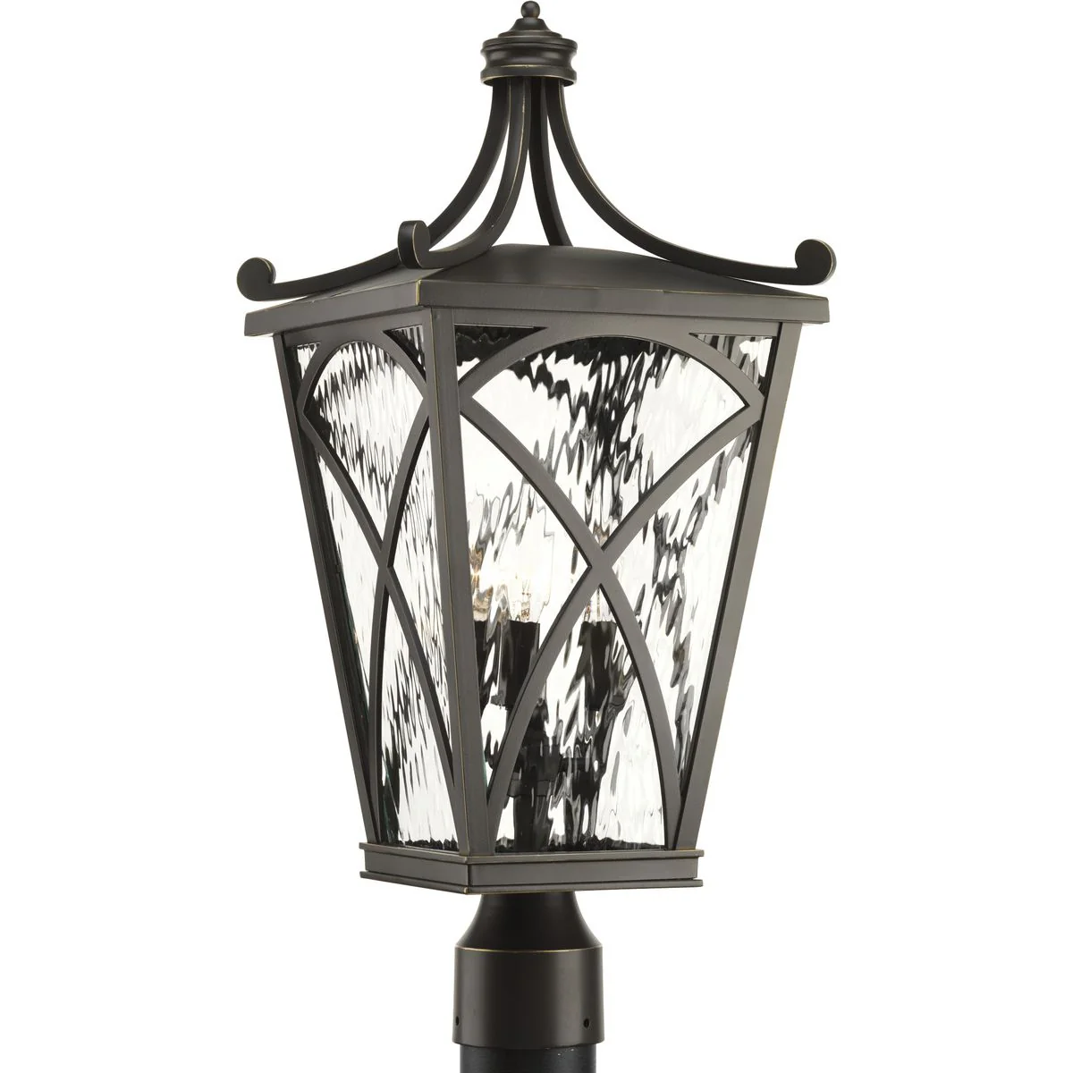 Cadence Collection Three-Light Post Lantern