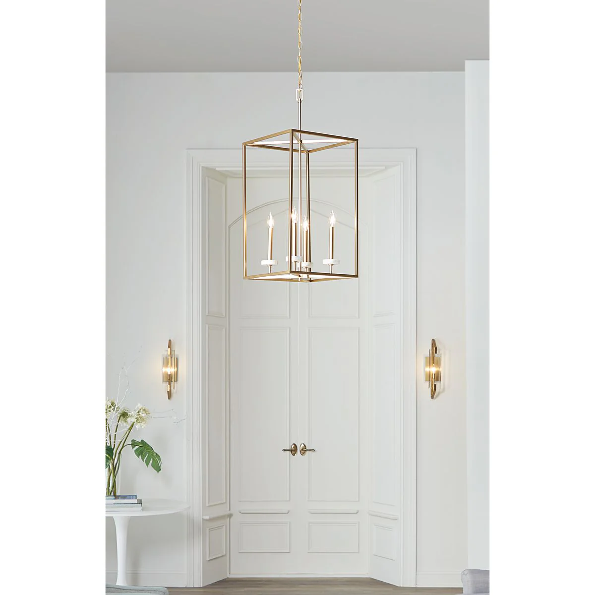Cahill Collection Two-Light Clear Glass Bath Vanity Light - Image 2