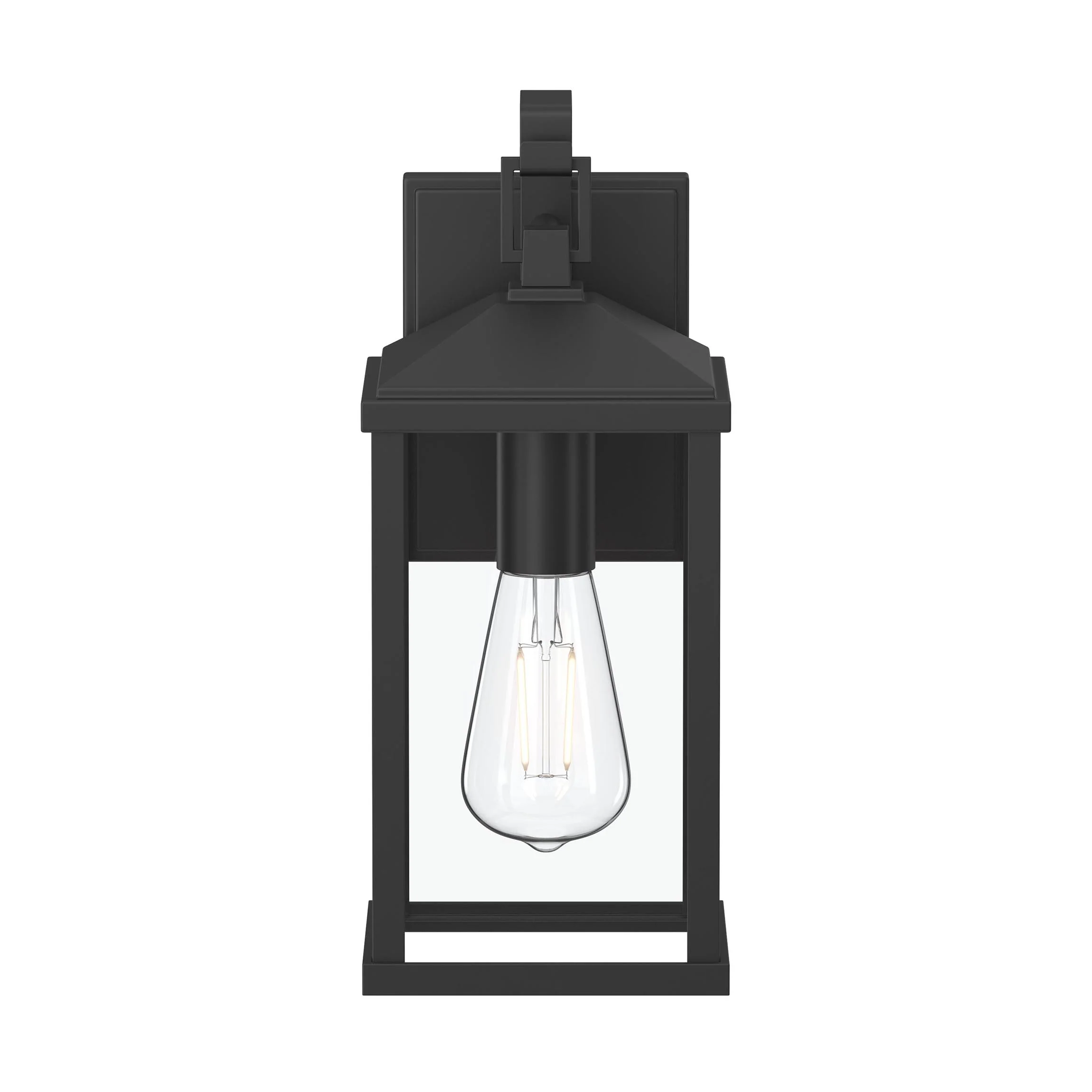 Cantley Medium Outdoor Wall Lantern with Clear Glass Panels - Image 7