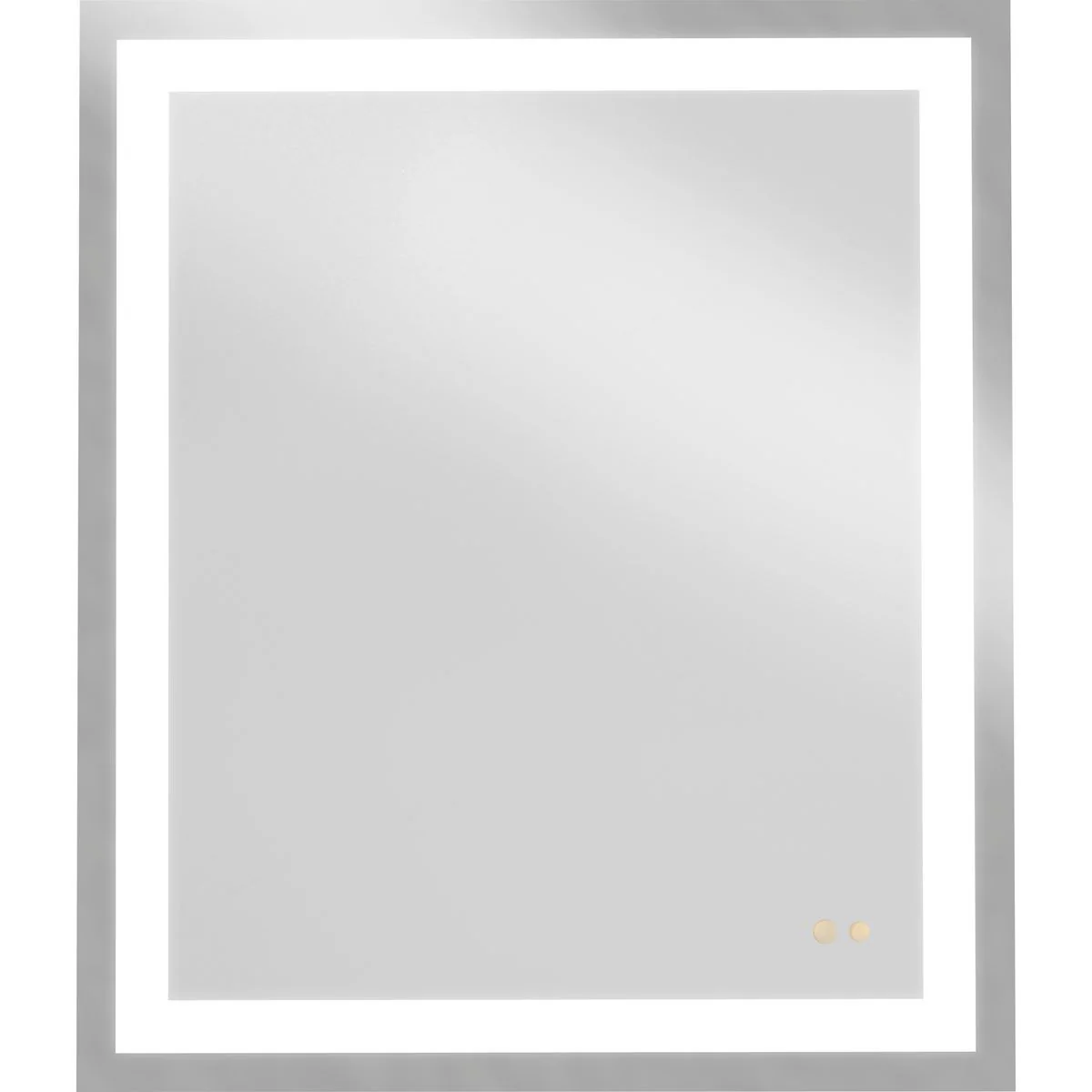 Captarent Collection 36 in. x 42 in. Rectangular Illuminated Integrated LED White Color Selectable Mirror