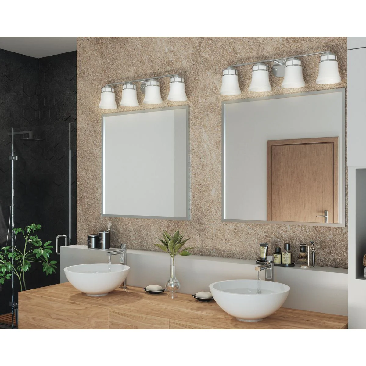Cascadia Collection Four-Light Bath & Vanity - Image 3