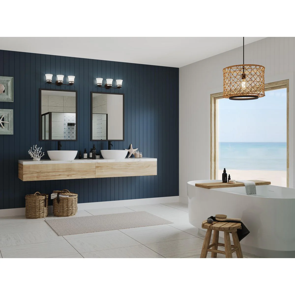 Cascadia Collection Three-Light Bath & Vanity - Image 4