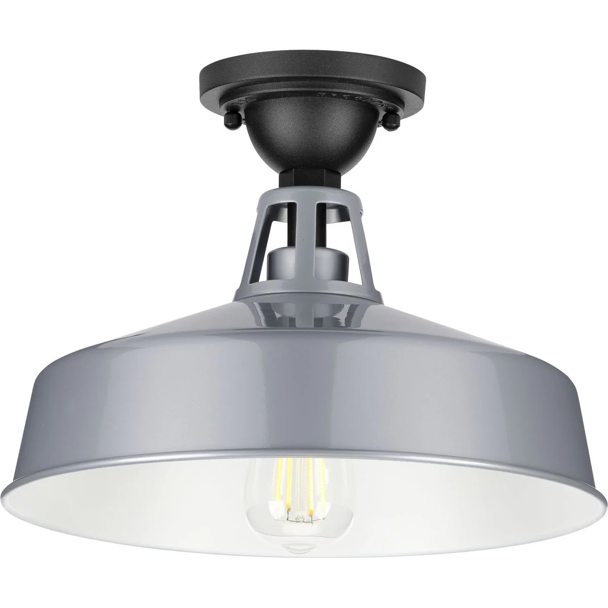 Cedar Springs Collection One-Light Semi-Flush Mount - Image 18