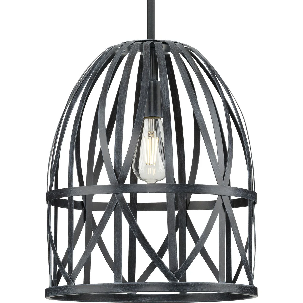 Chastain Collection One-Light Basket Pendant Light - Image 3