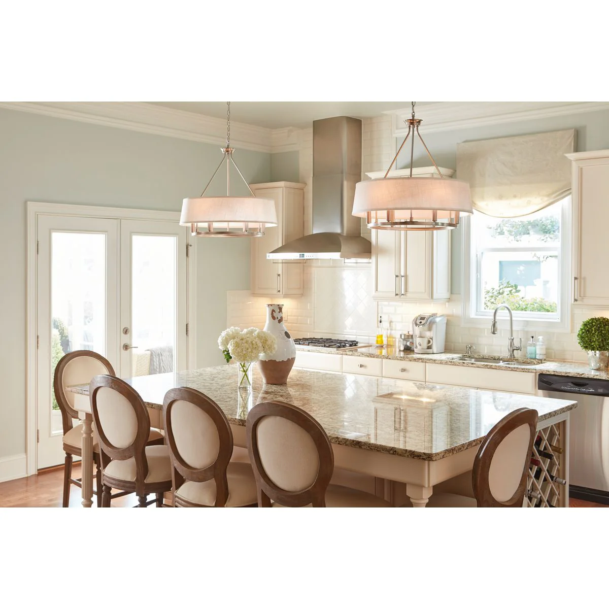 Cherish Collection 24" Six-Light Chandelier Light - Image 3