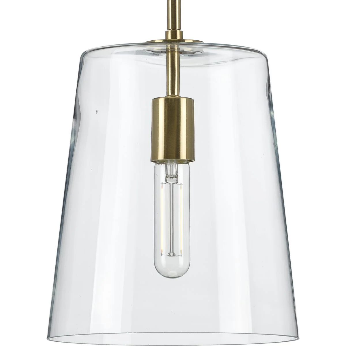 Clarion Collection One-Light Clear Glass Pendant Light - Image 4