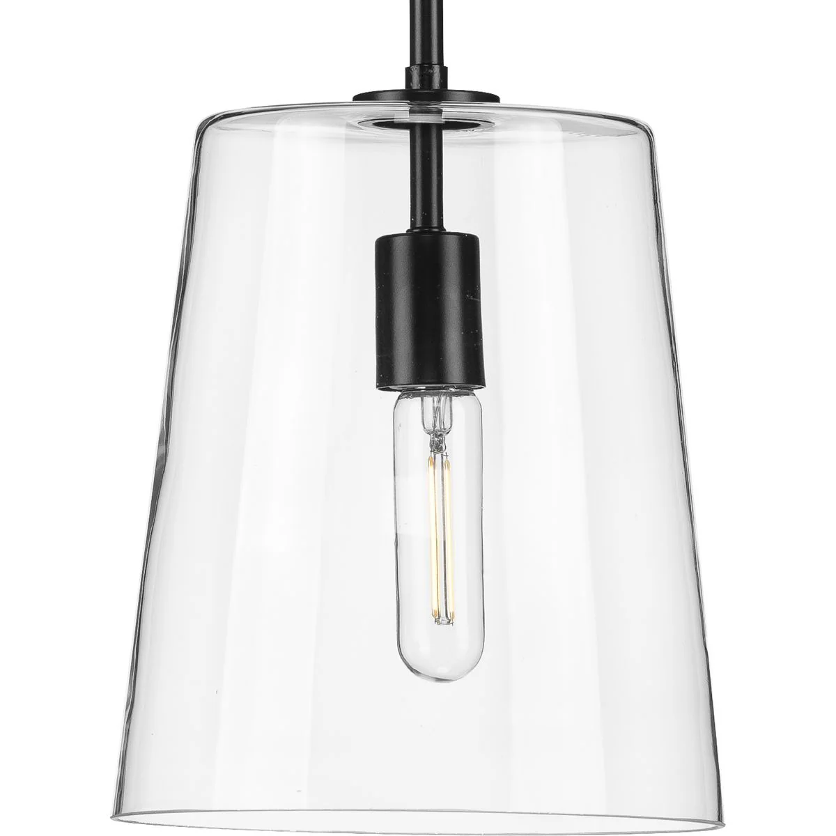 Clarion Collection One-Light Clear Glass Pendant Light - Image 6