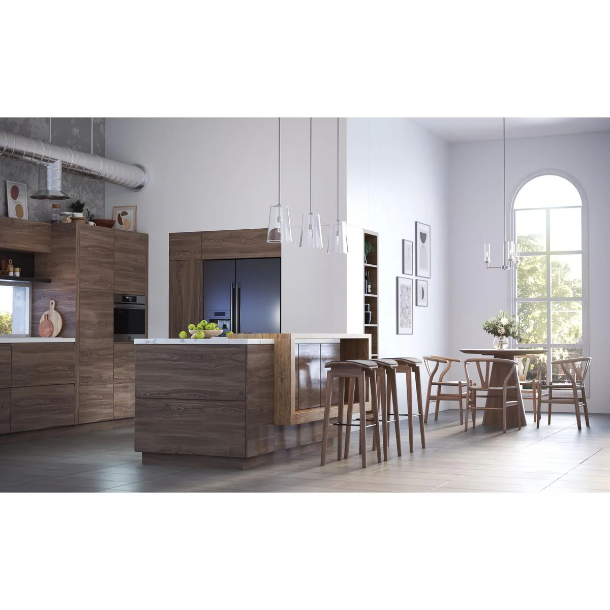 Clarion Collection One-Light Clear Glass Pendant Light - Image 5