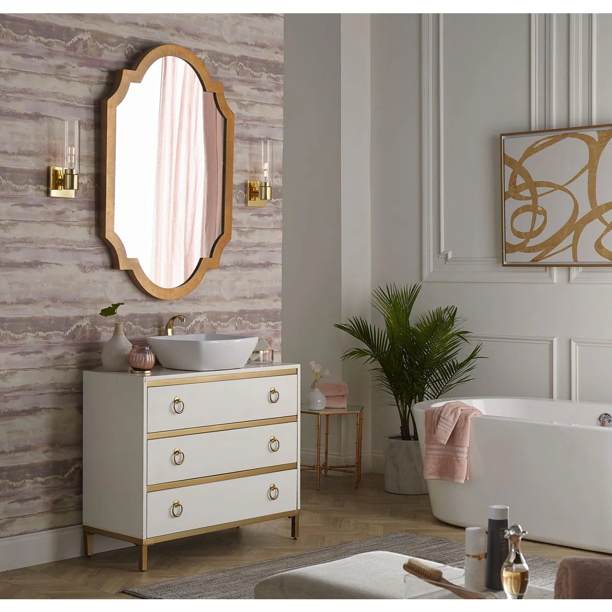 Clarion Collection One-Light Glass Bath Vanity Wall Light - Image 5
