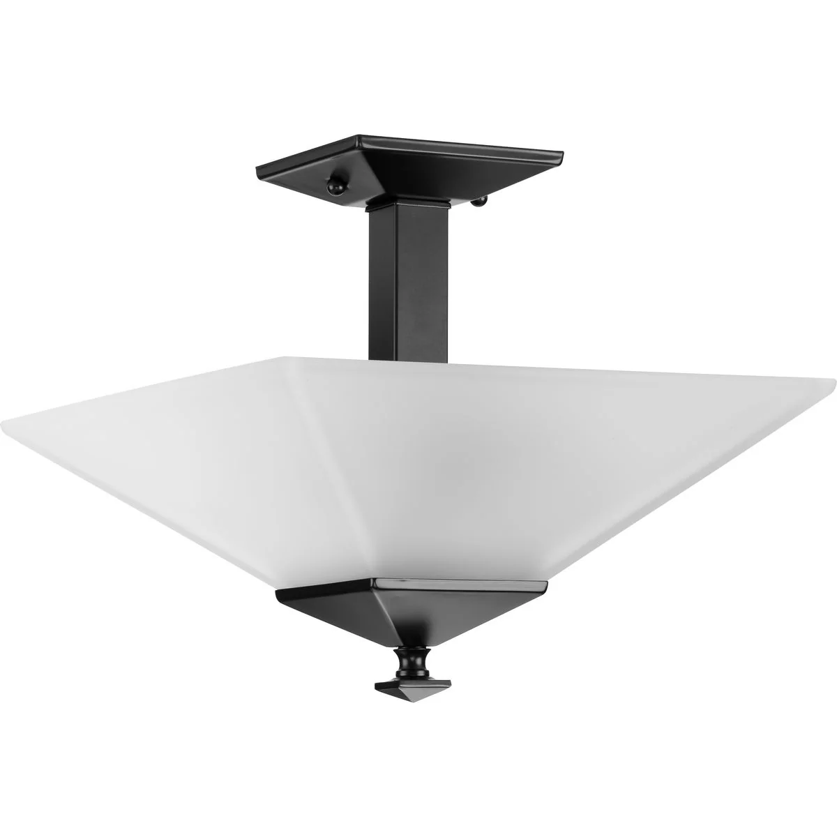 Clifton Heights Collection 12-3/4" Two-Light Semi-Flush - Image 3