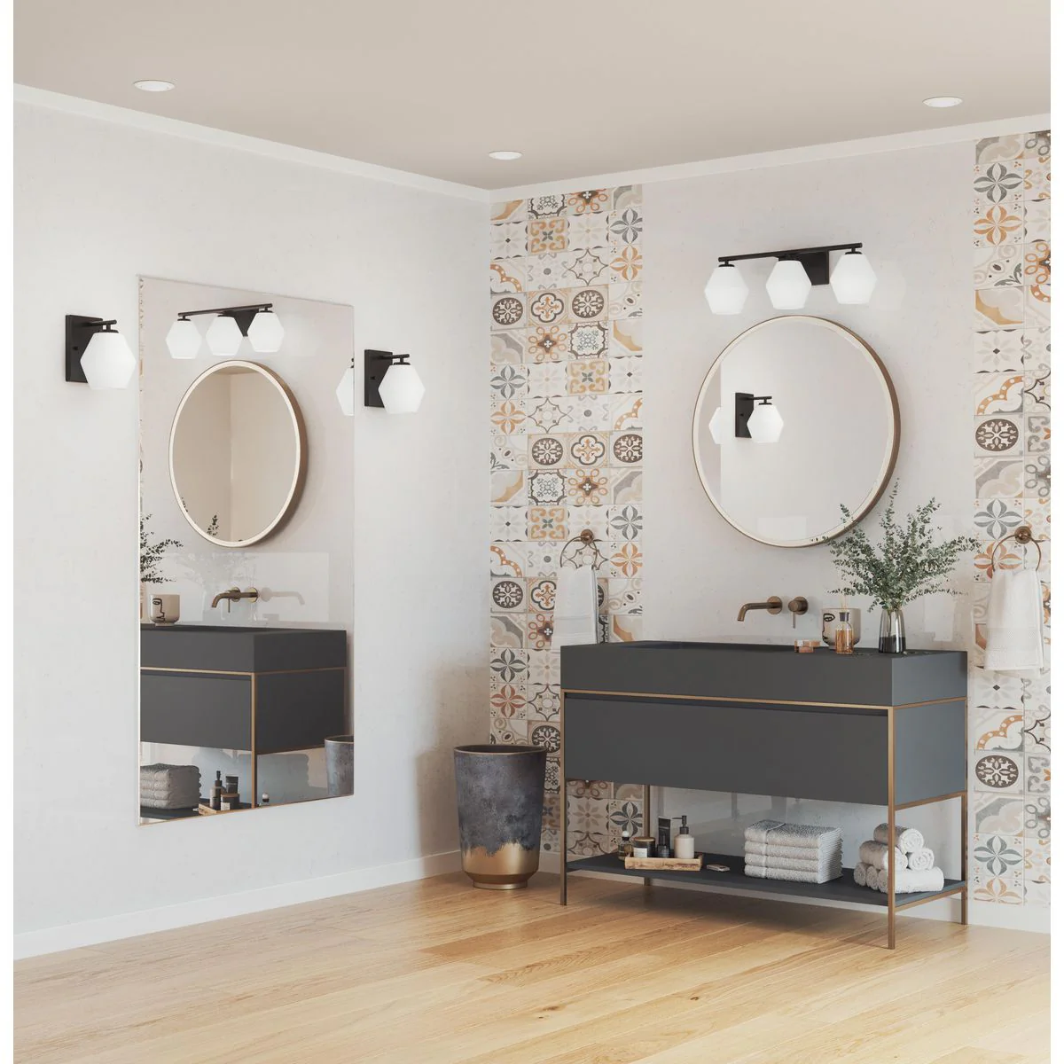 Copeland Collection Three-Light Vanity Light - Image 8