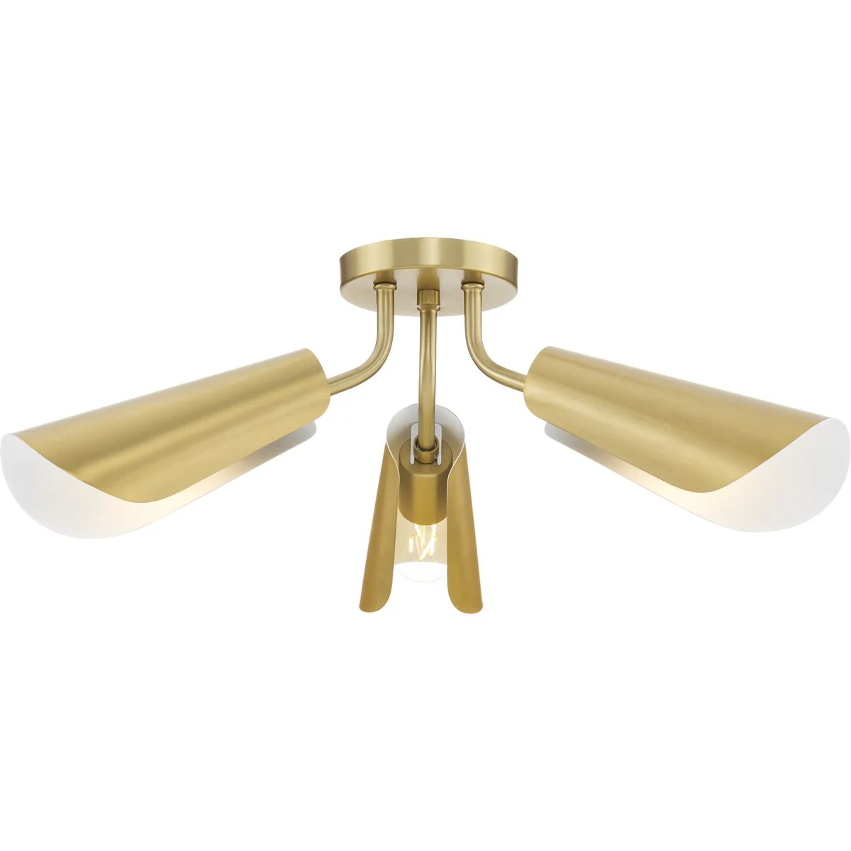 Cornett Collection 24.12 in. Three-Light Flush Mount Light