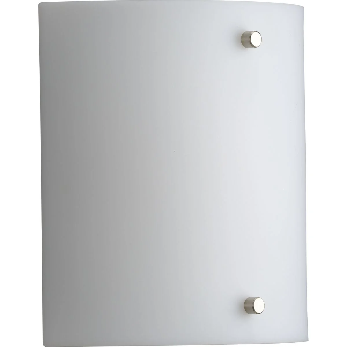 Curve LED One-Light White Opal Acrylic Wall Sconce Light