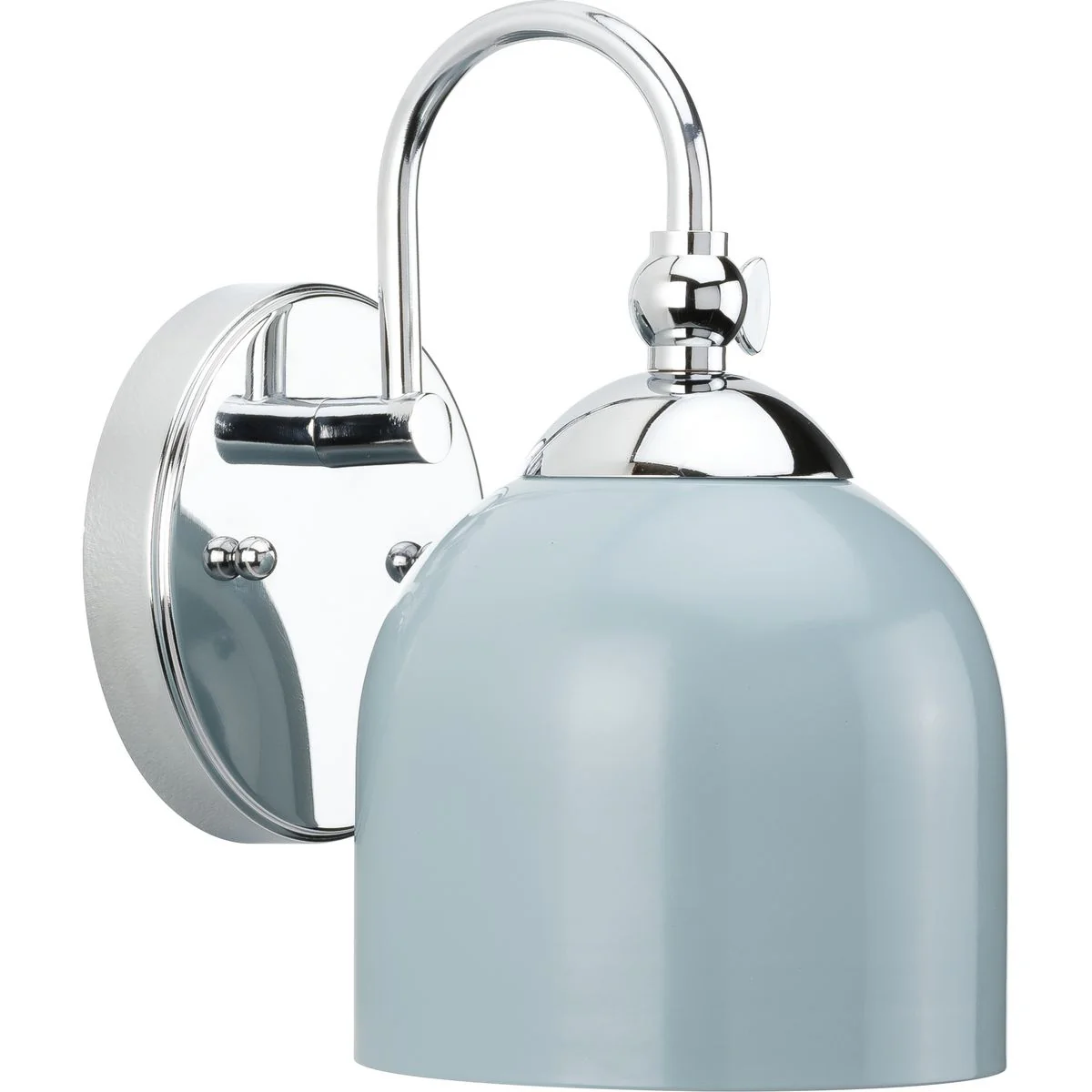 Dalton Collection One-Light Metal Shade Bath Vanity Light