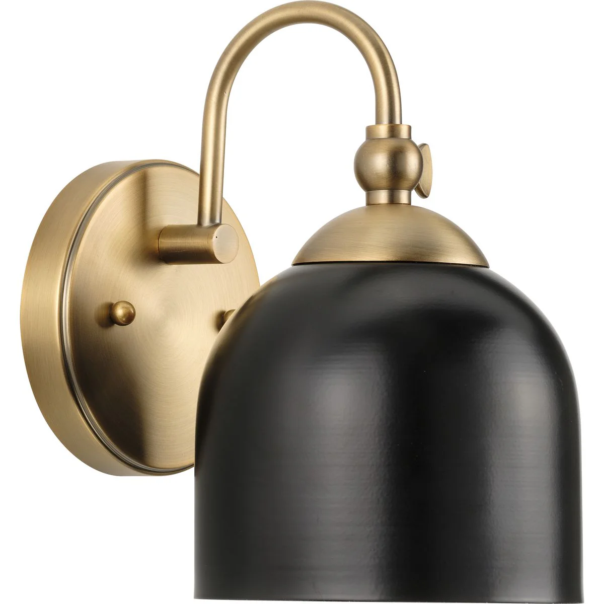Dalton Collection One-Light Metal Shade Bath Vanity Light - Image 2