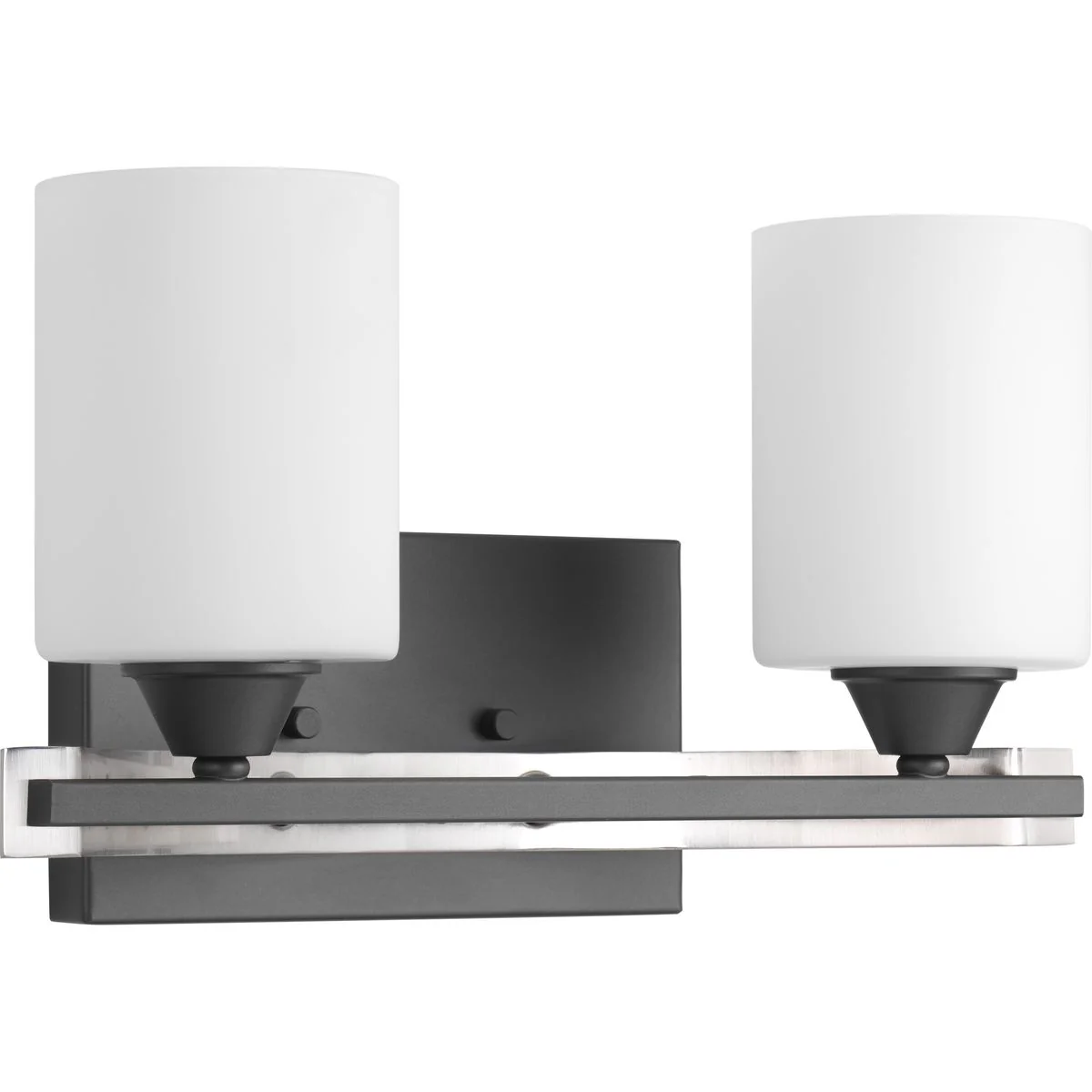 Dart Collection Two-Light Etched Glass Bath Vanity Light