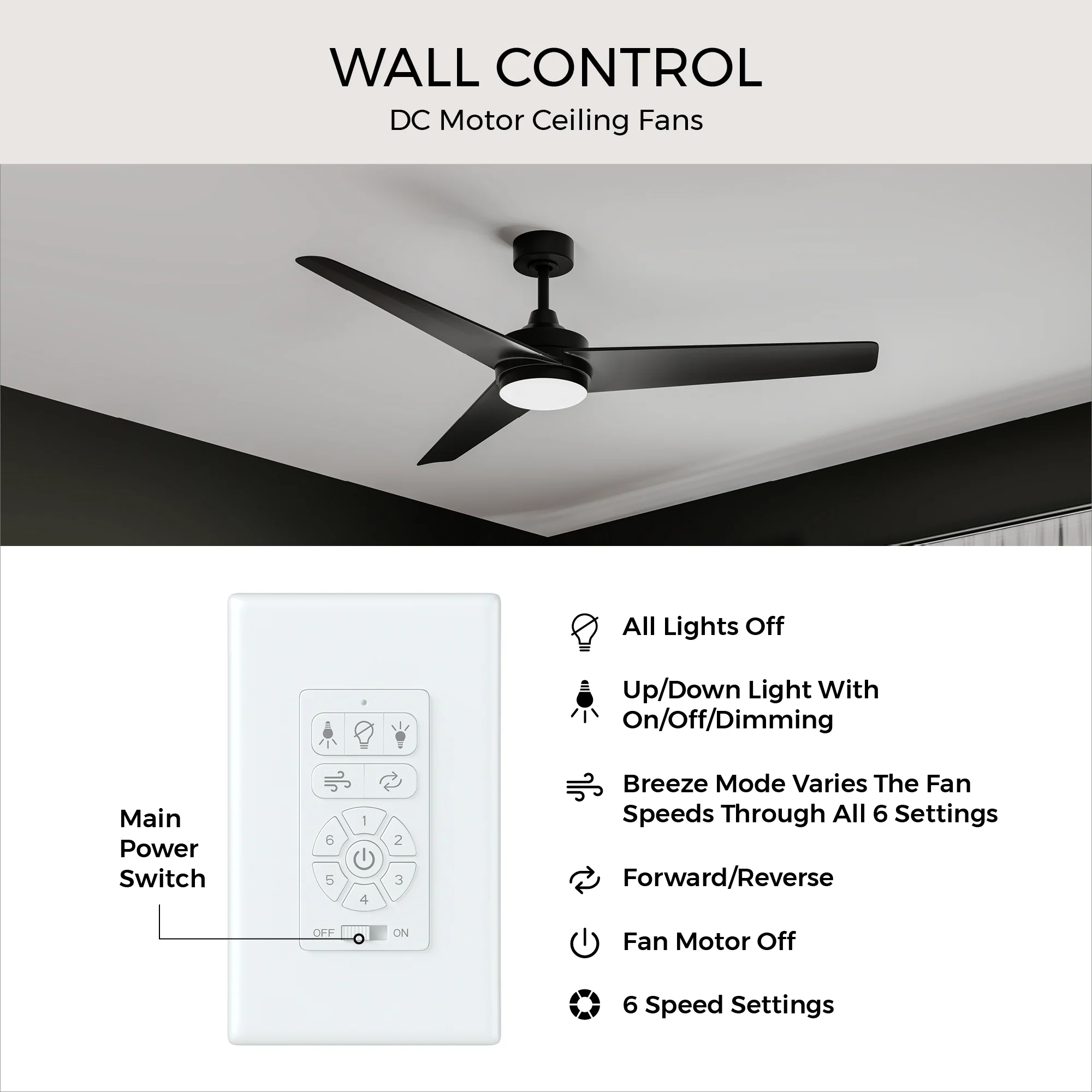 DC Full Function Wall Control - Image 3
